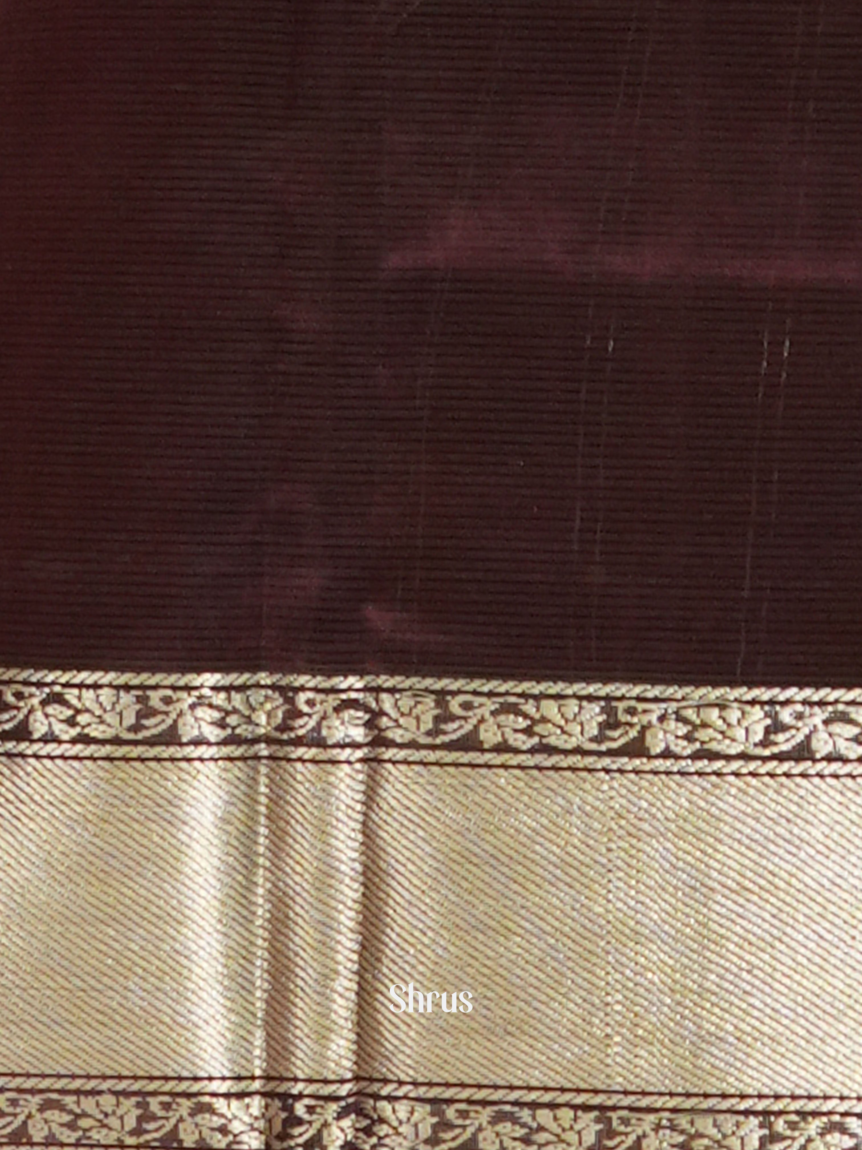 CGS18065 - Mangalagiri silkcotton saree - Shop on ShrusEternity.com