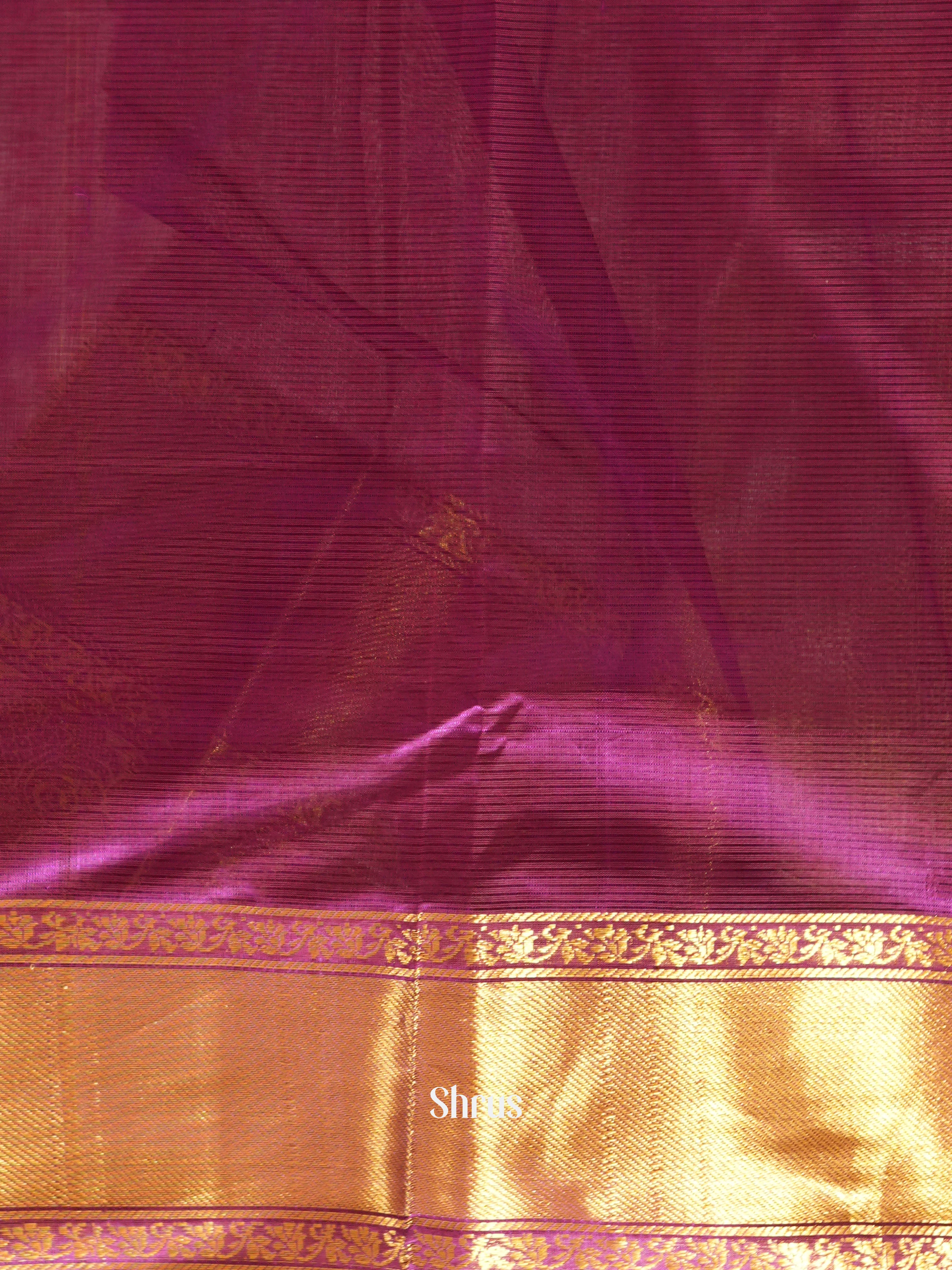 CGS18072 - Mangalagiri silkcotton saree - Shop on ShrusEternity.com