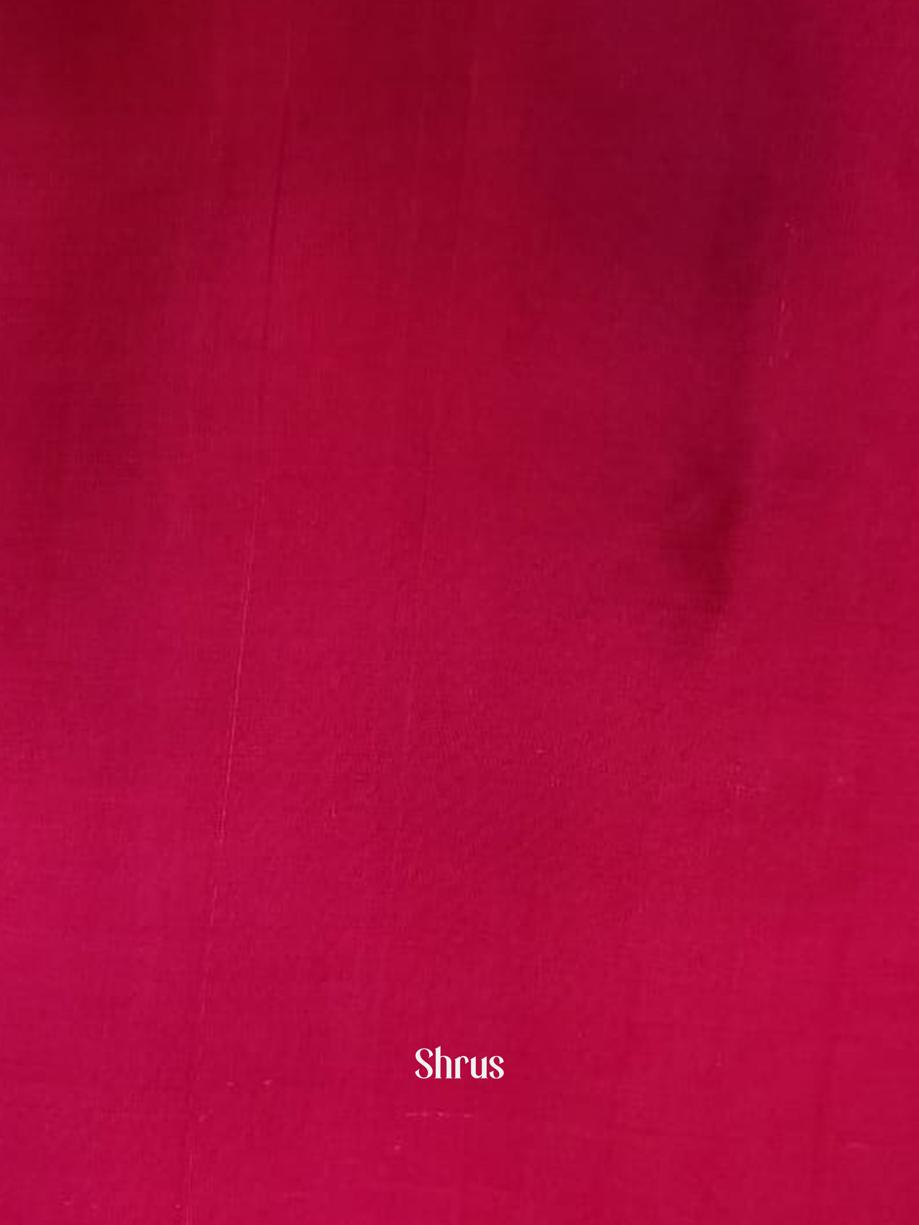 Peacock Blue & Pink - Soft silk-halfpure Saree - Shop on ShrusEternity.com