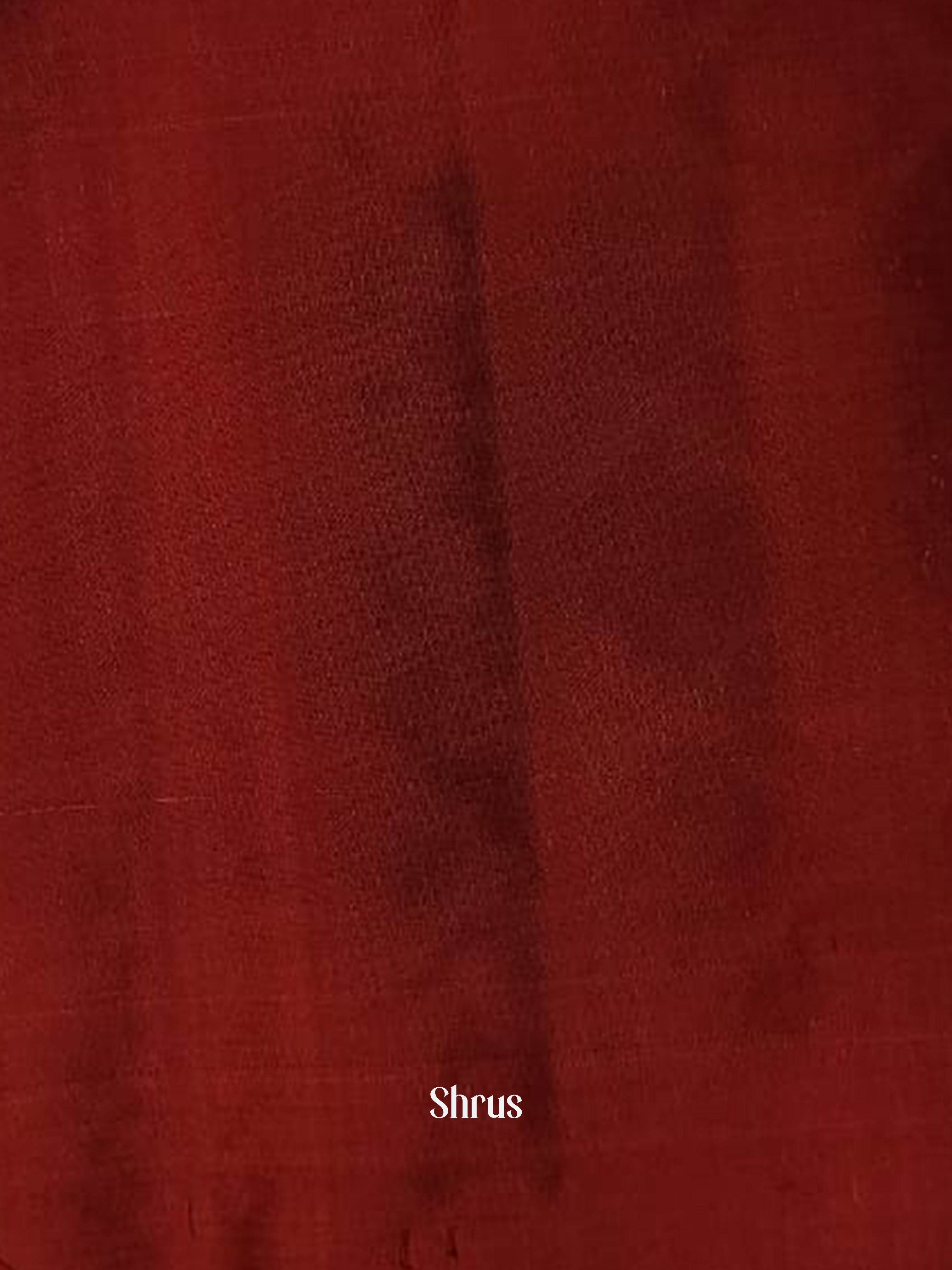 Grey & Maroon - Softsilk-halfpure Saree - Shop on ShrusEternity.com