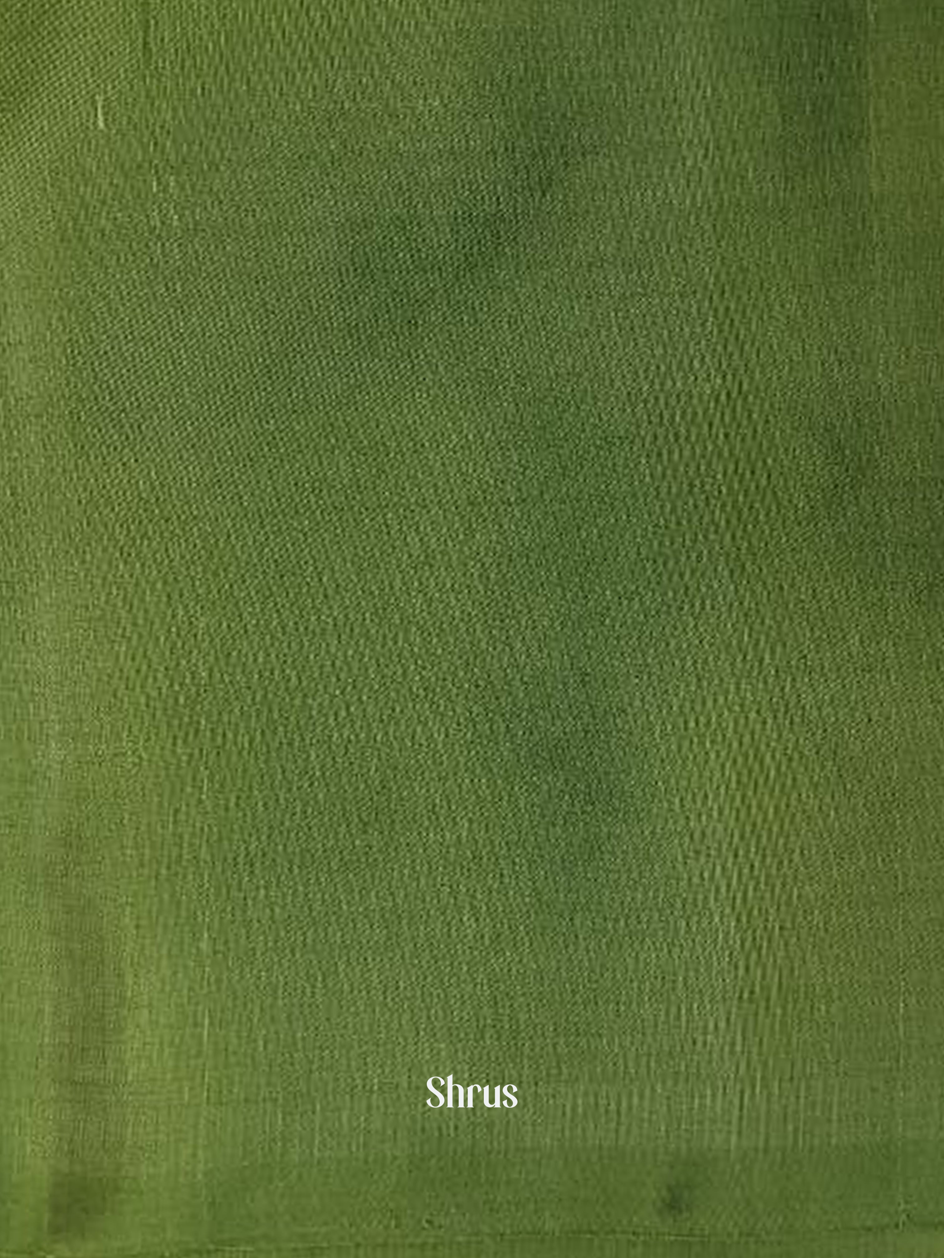 Mustard & Pista Green - Soft silk-halfpure Saree - Shop on ShrusEternity.com