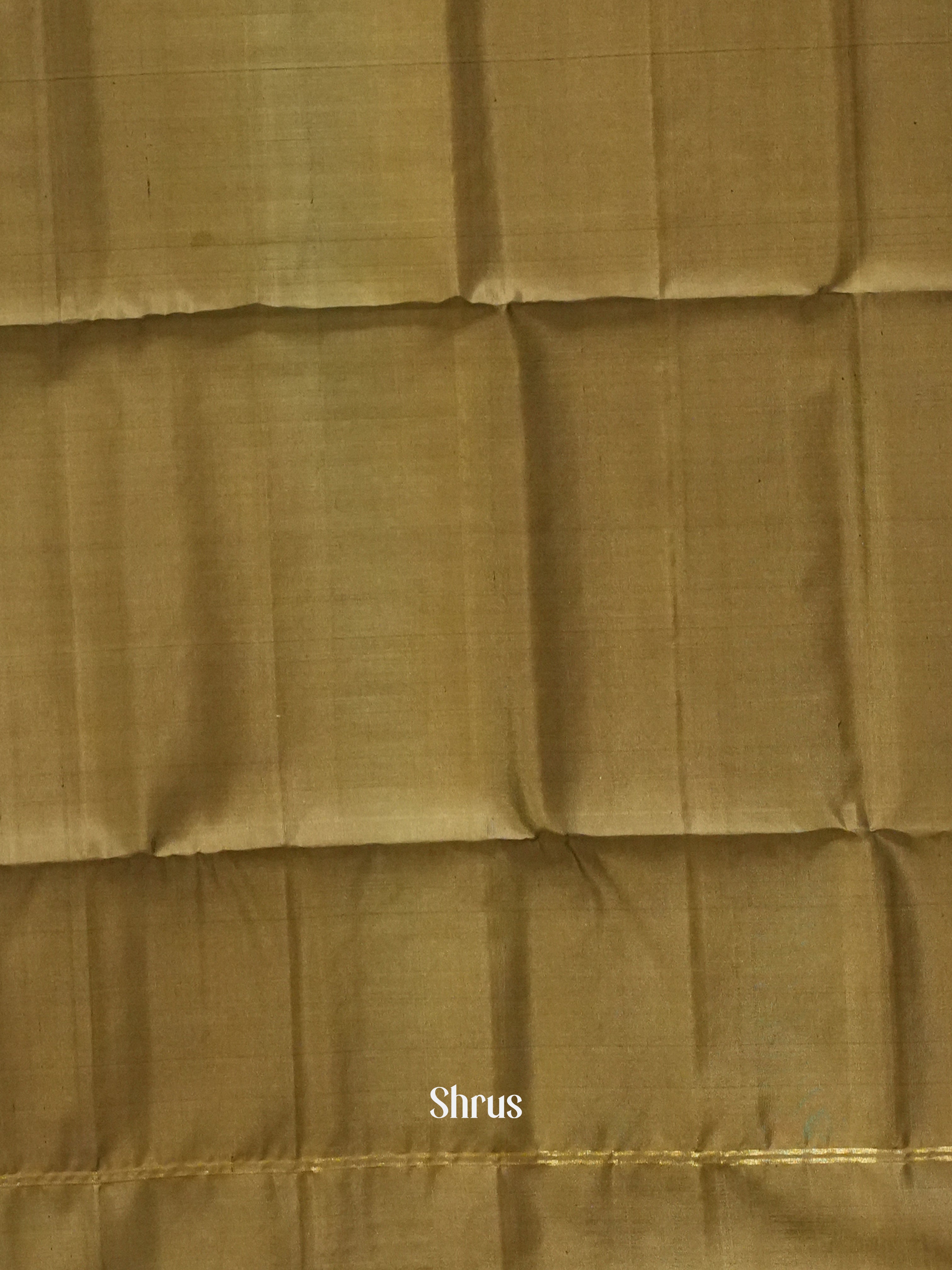Grey & Green - Soft Silk Saree - Shop on ShrusEternity.com