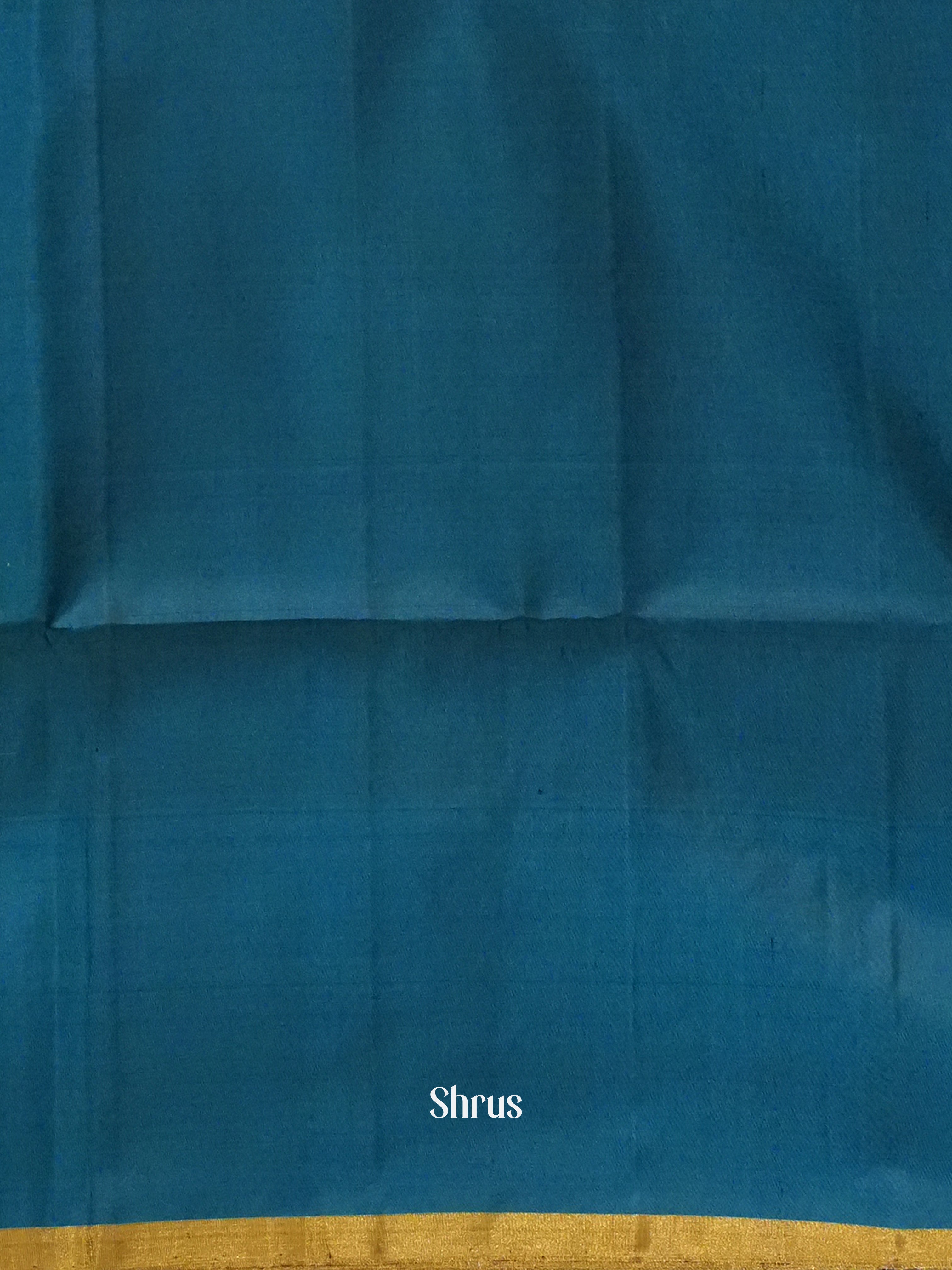 Green & Blue - Soft Silk Saree - Shop on ShrusEternity.com
