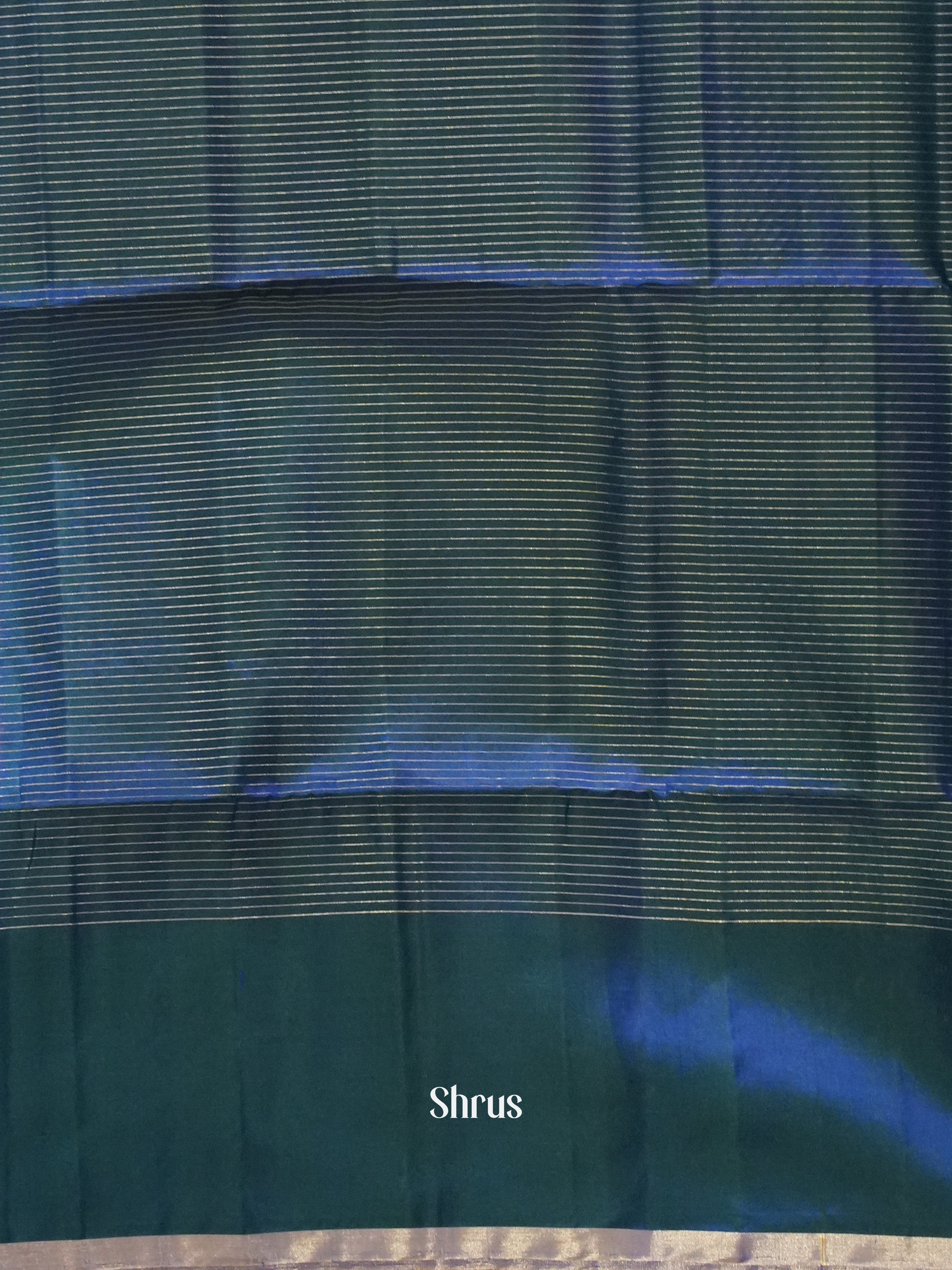 Purple & Blue - Soft Silk Saree - Shop on ShrusEternity.com