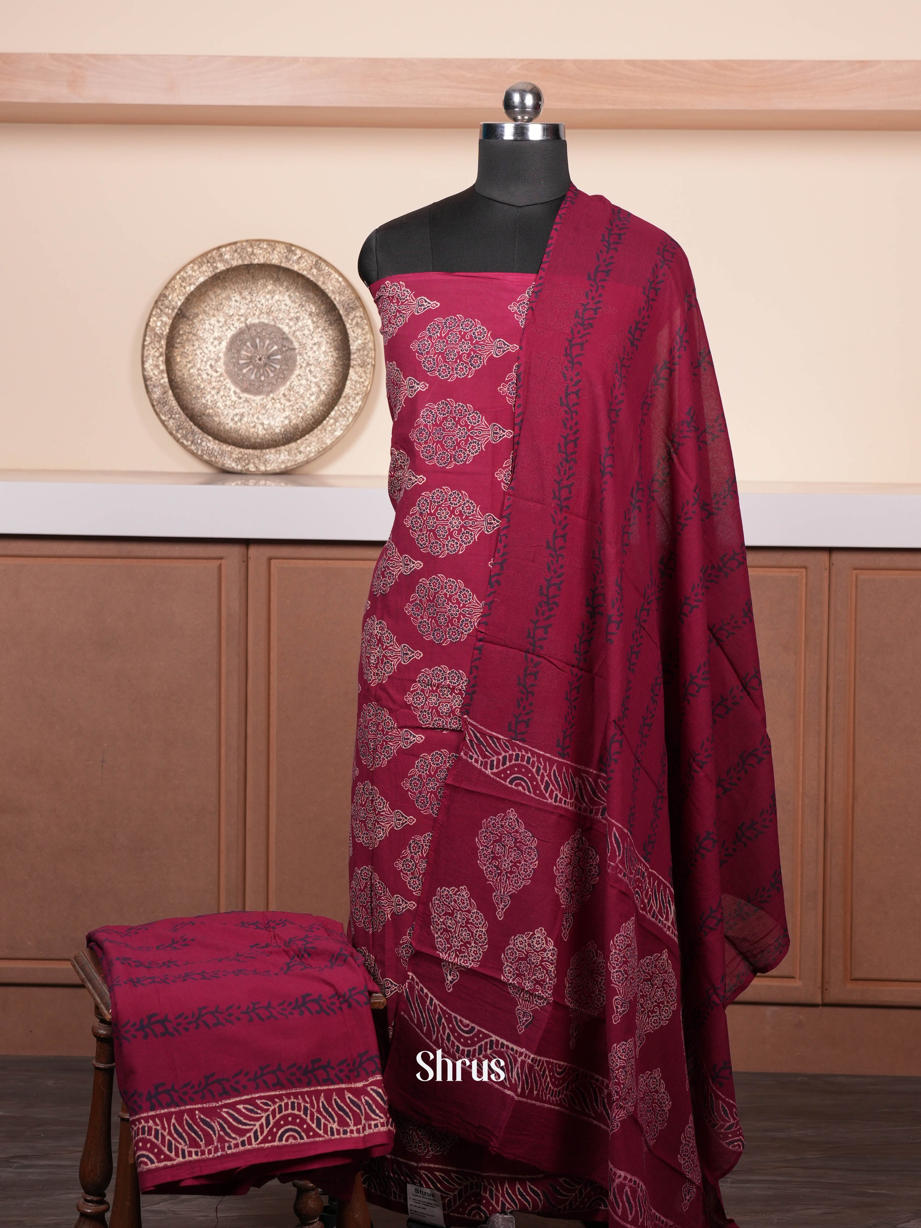 CGS22019 - Cotton salwar - Shop on ShrusEternity.com