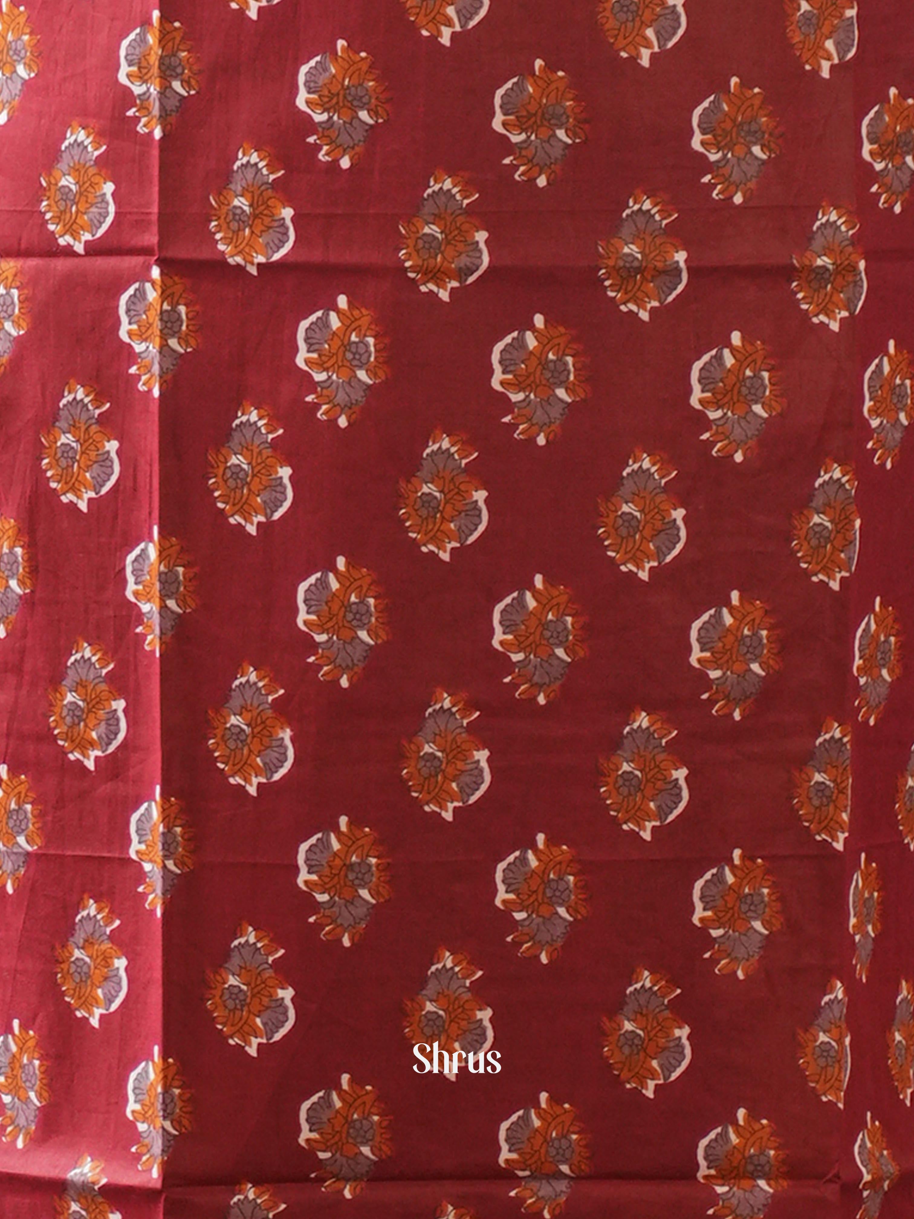 Red - Readymade kurti - Shop on ShrusEternity.com