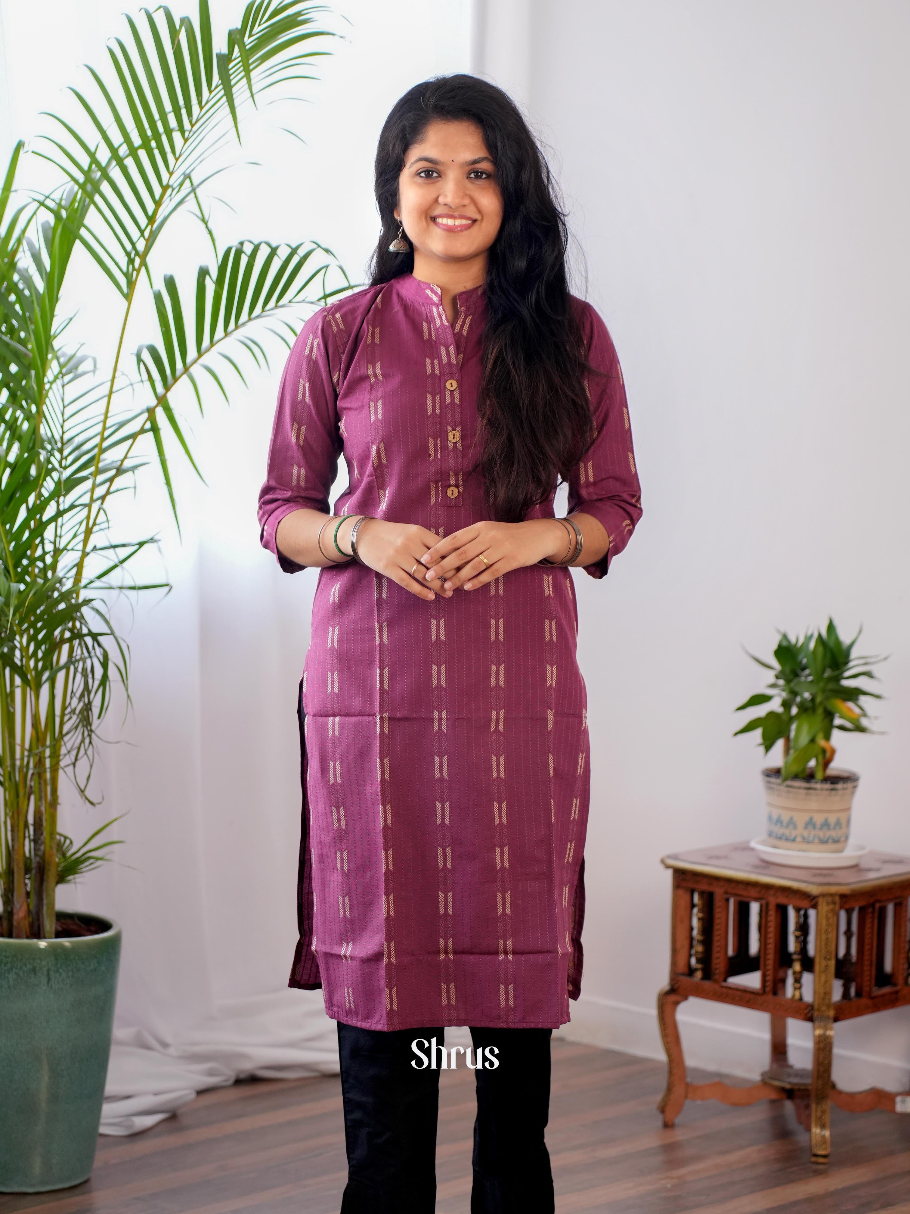 Majenta - Readymade kurti - Shop on ShrusEternity.com