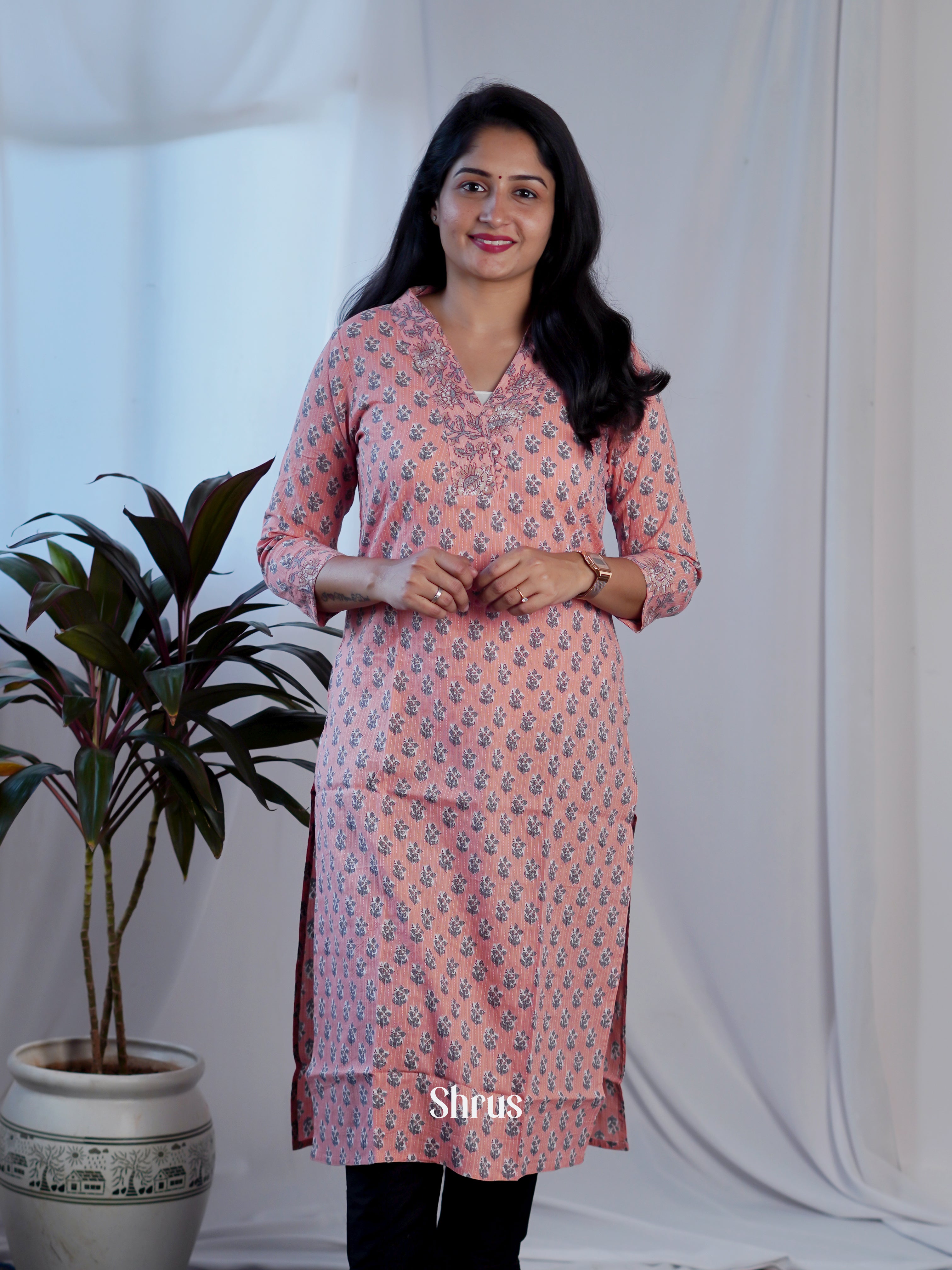 Peach - Readymade Suits - Shop on ShrusEternity.com