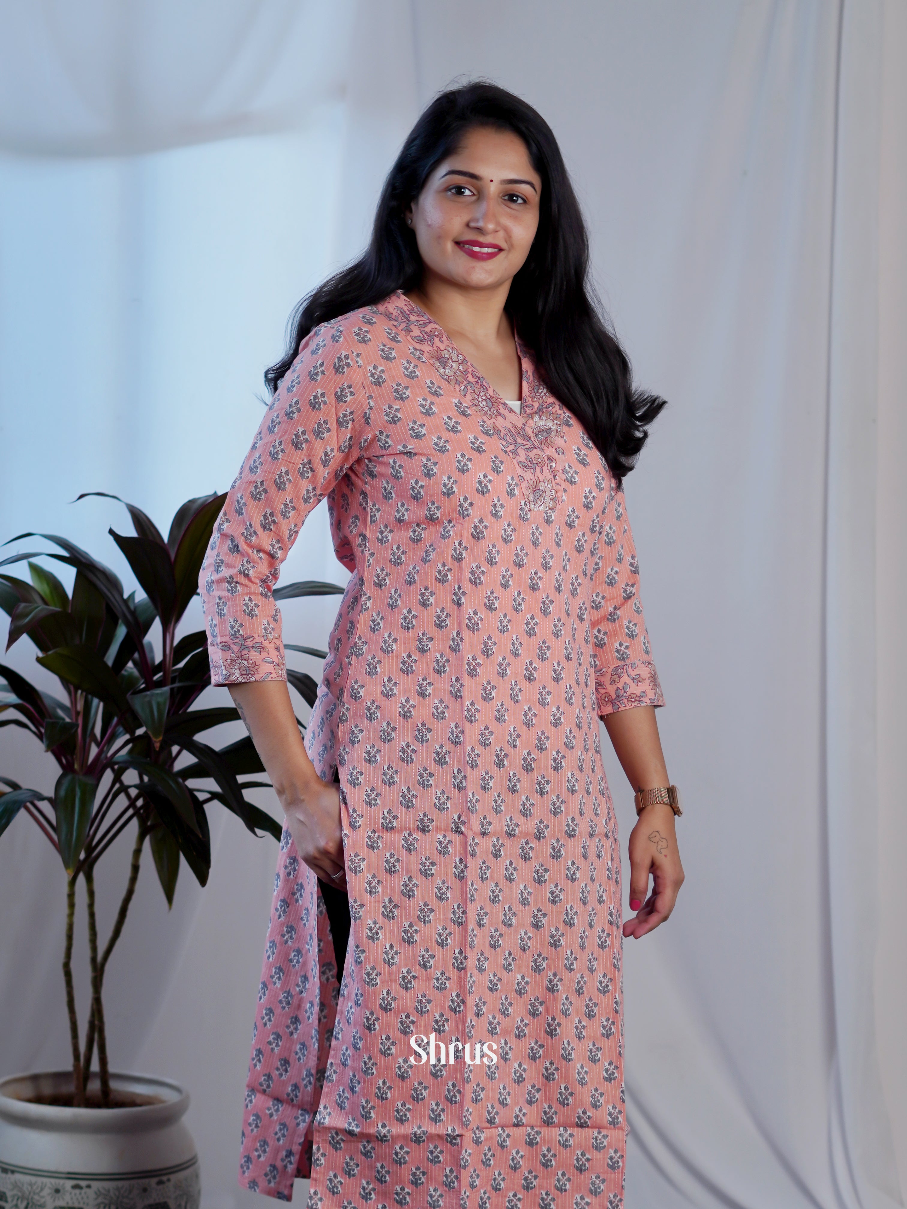 Peach - Readymade Suits - Shop on ShrusEternity.com