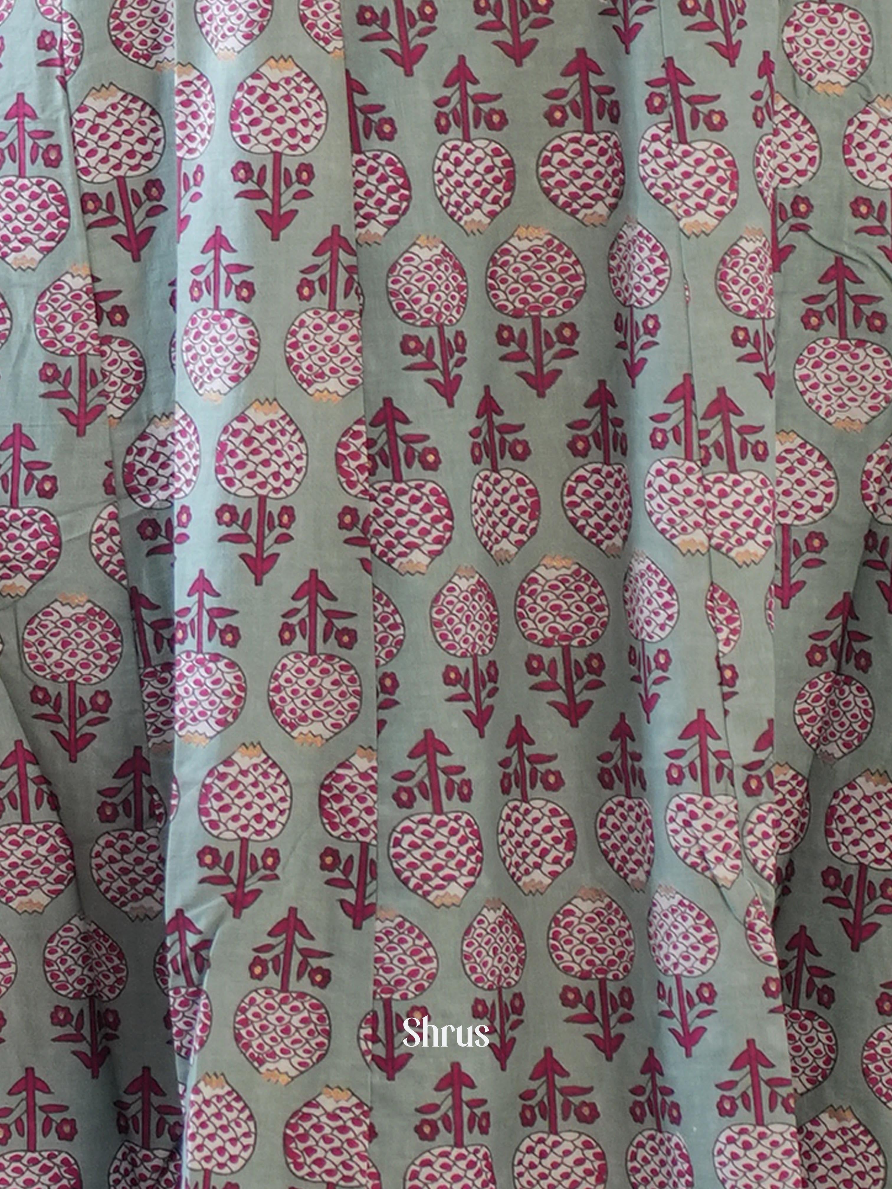Grey - Readymade Kurti - Shop on ShrusEternity.com