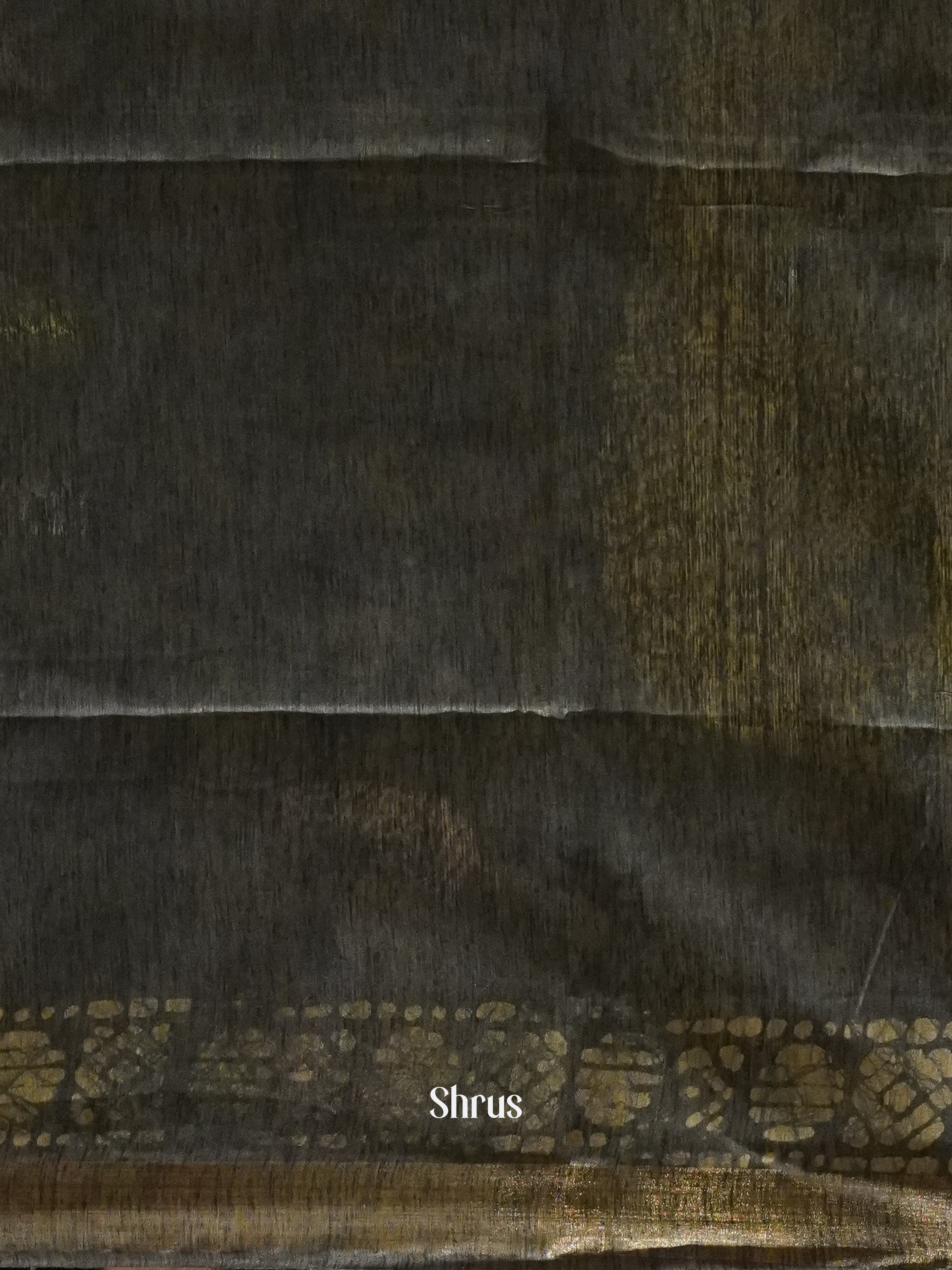 Green & Black- Bhatik Saree - Shop on ShrusEternity.com