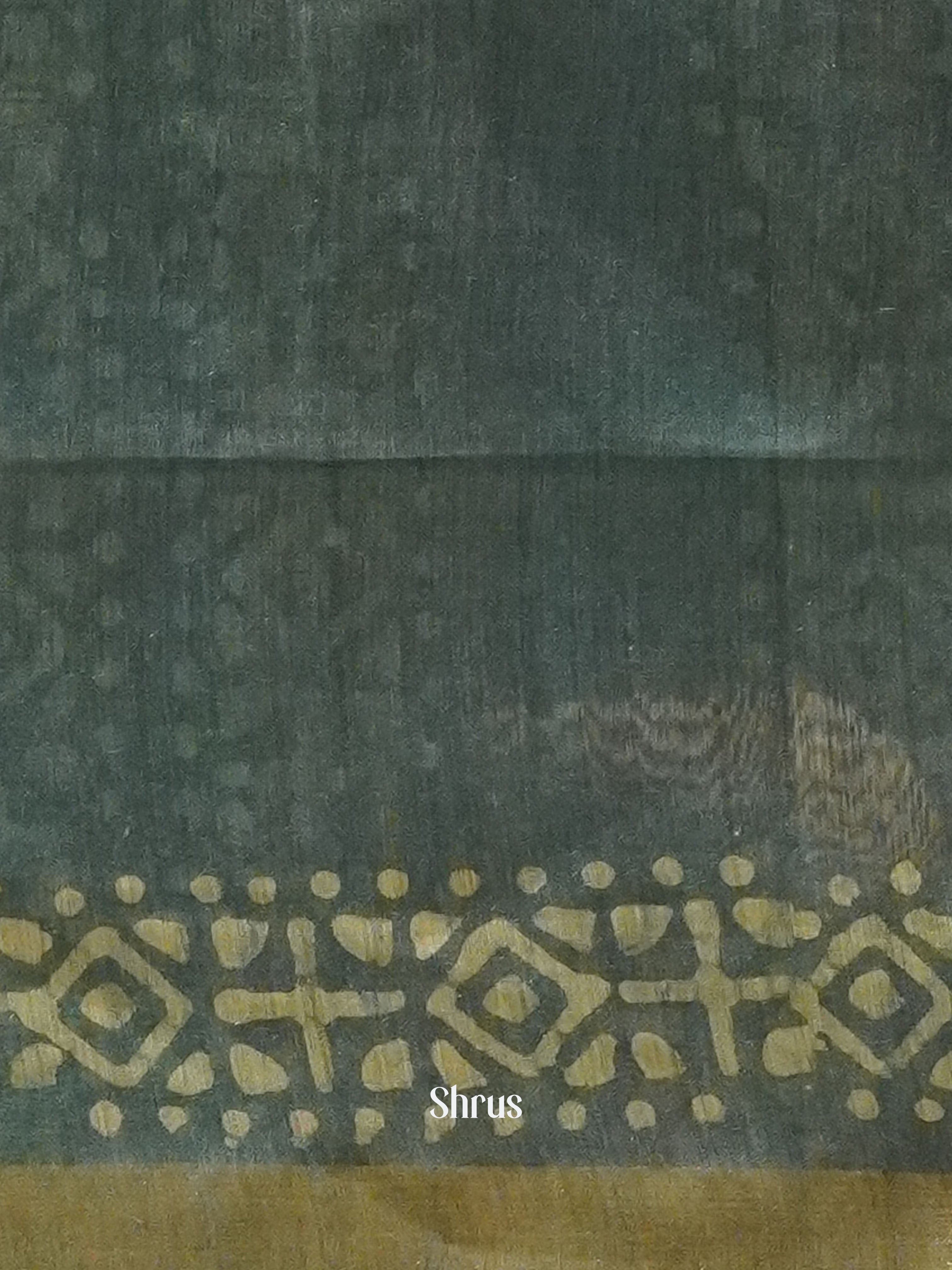 Black & Blue - Bhatik Saree - Shop on ShrusEternity.com