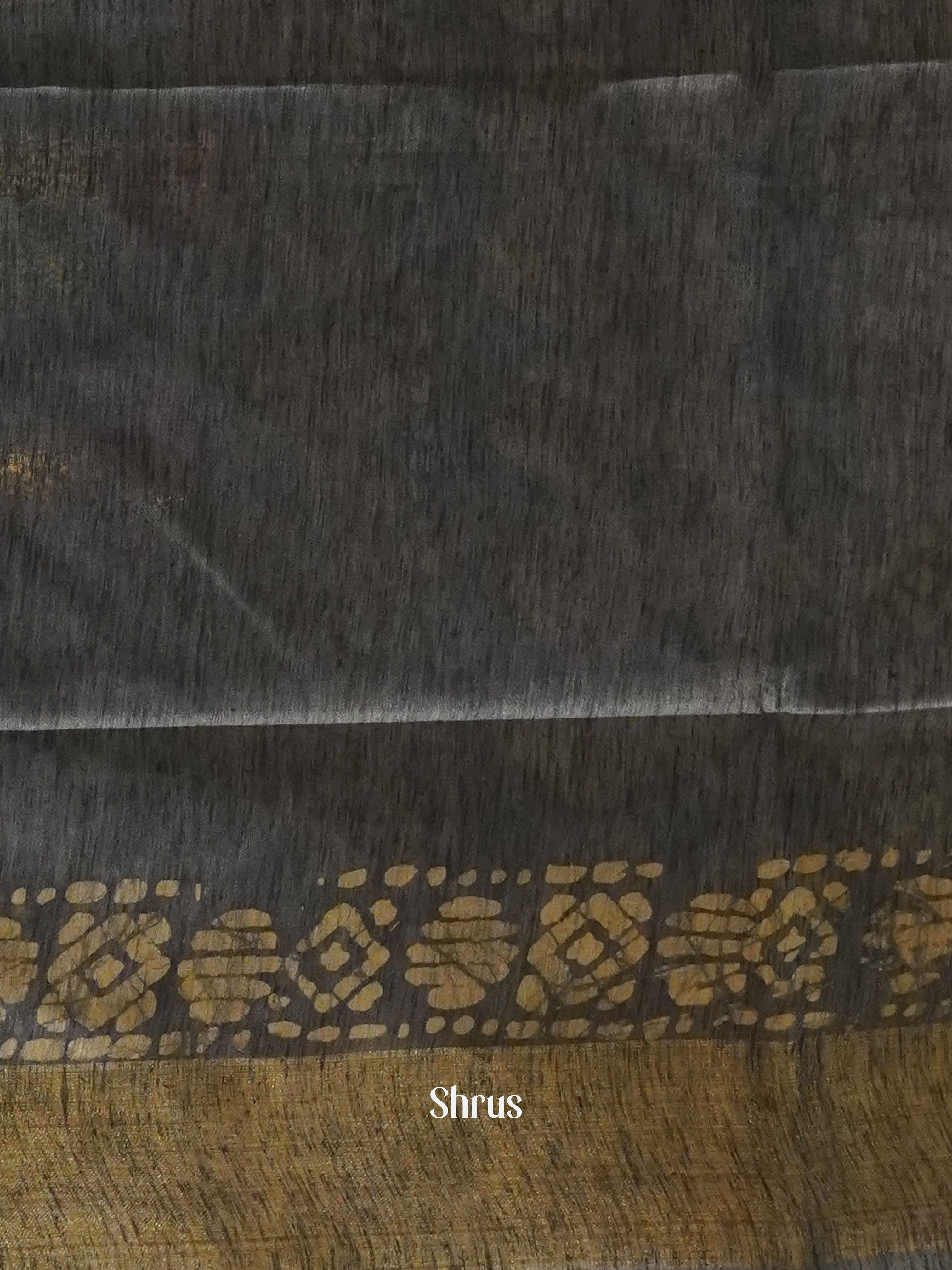 Green & Greyish Blue - Bhatik Saree - Shop on ShrusEternity.com