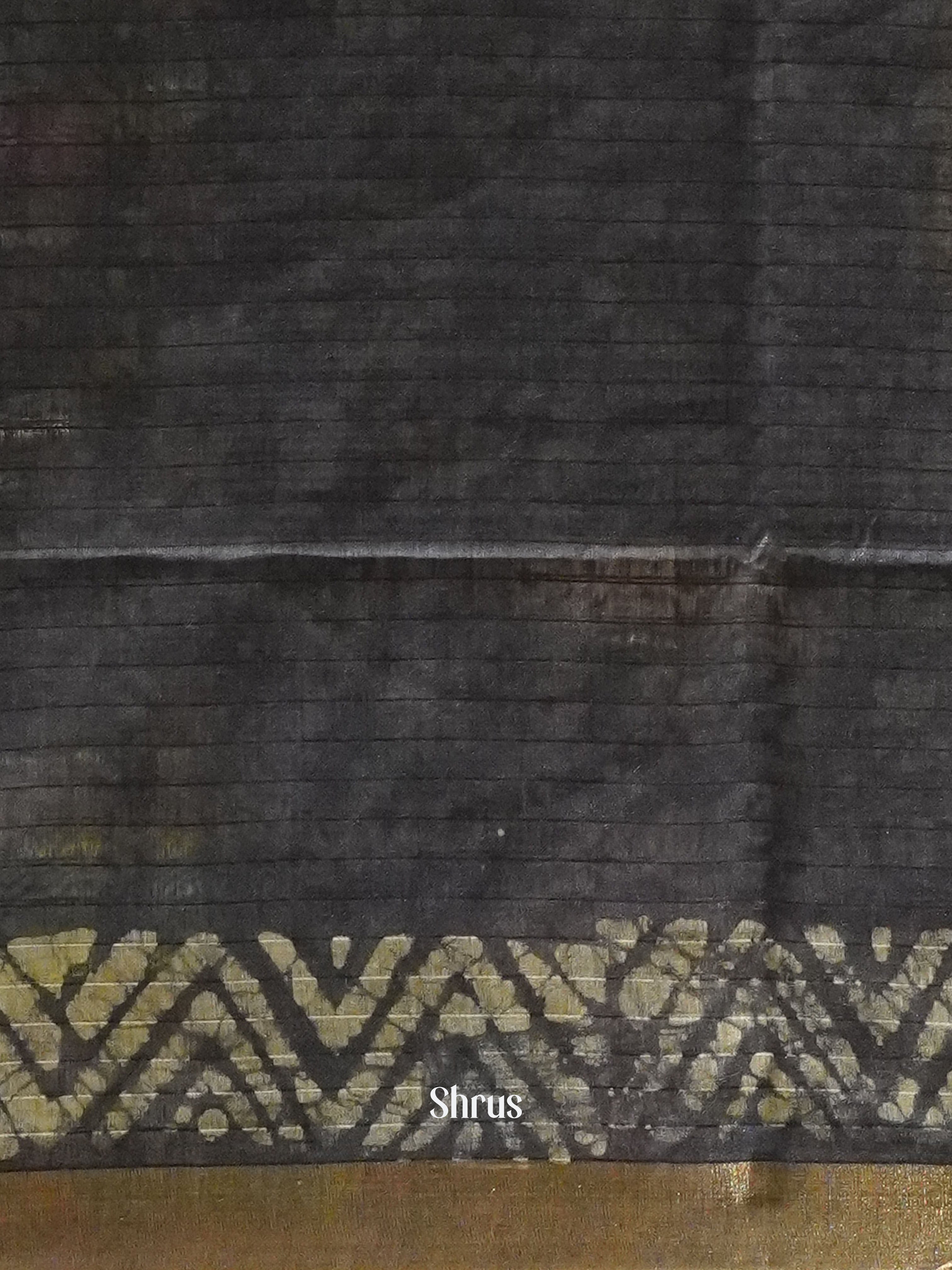 Blue & Grey - Bhatik Saree - Shop on ShrusEternity.com