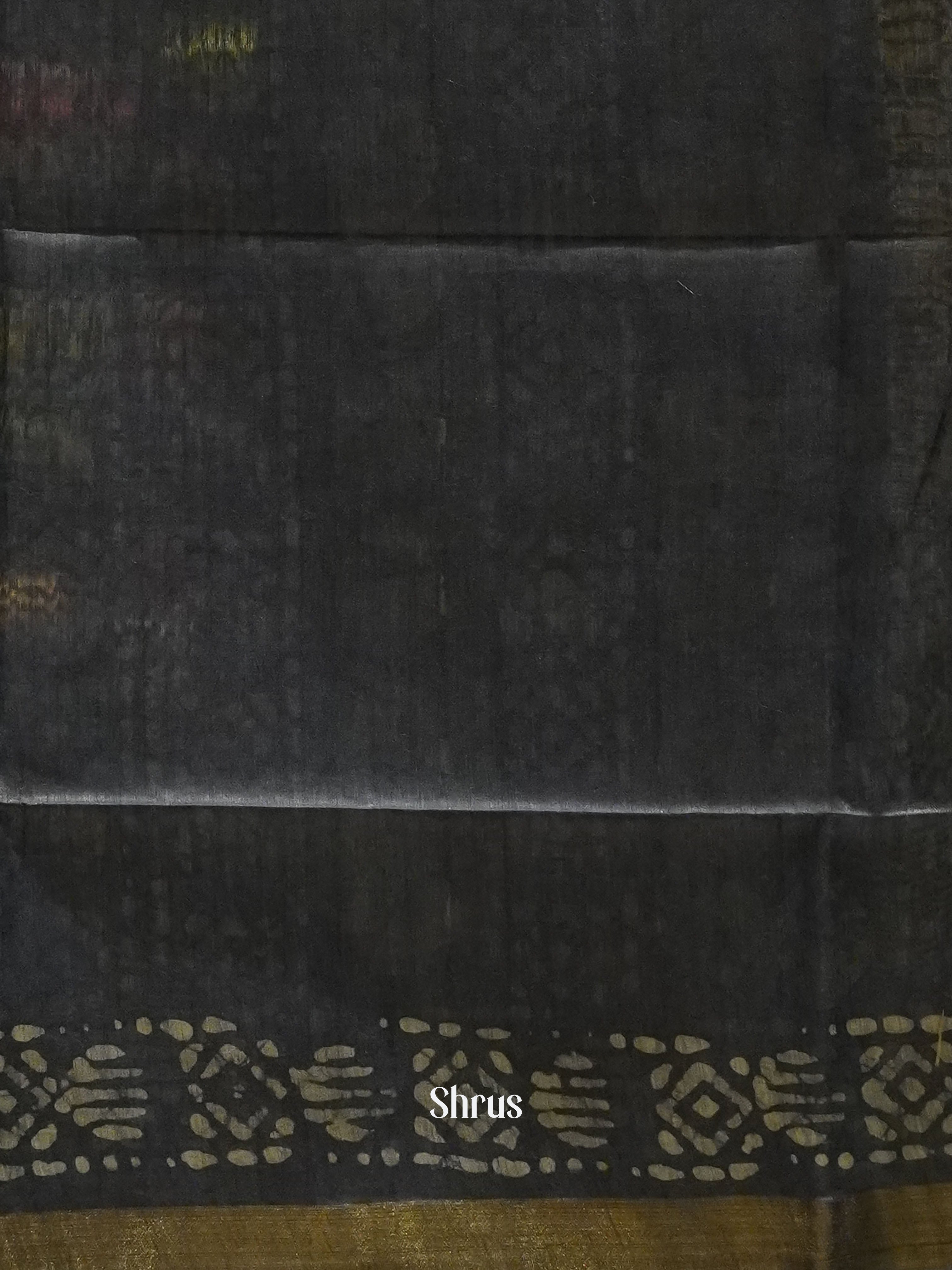 Teal & Grey - Bhatik Saree - Shop on ShrusEternity.com