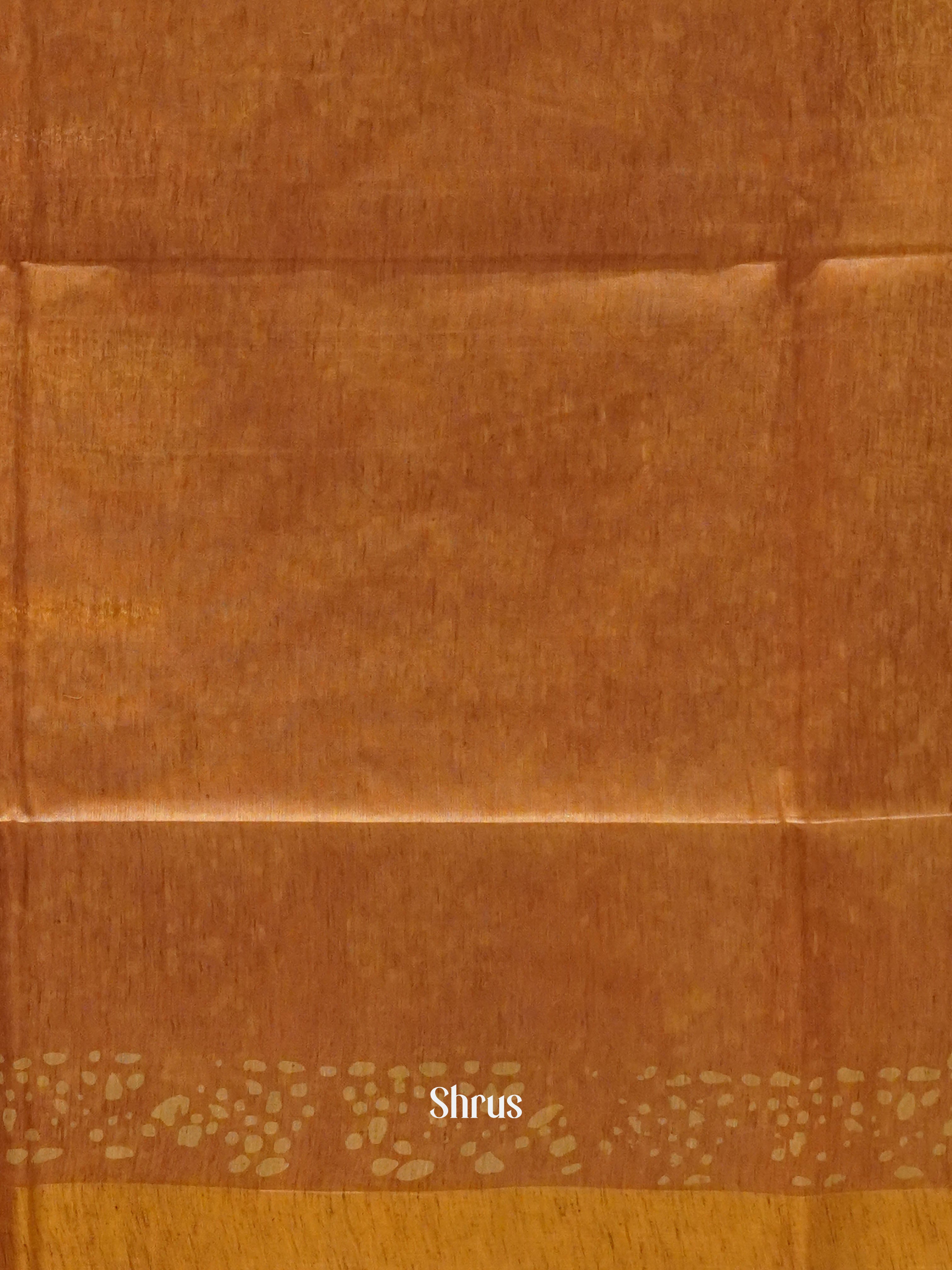 Brown & Dull Brown - Bhatik Saree - Shop on ShrusEternity.com