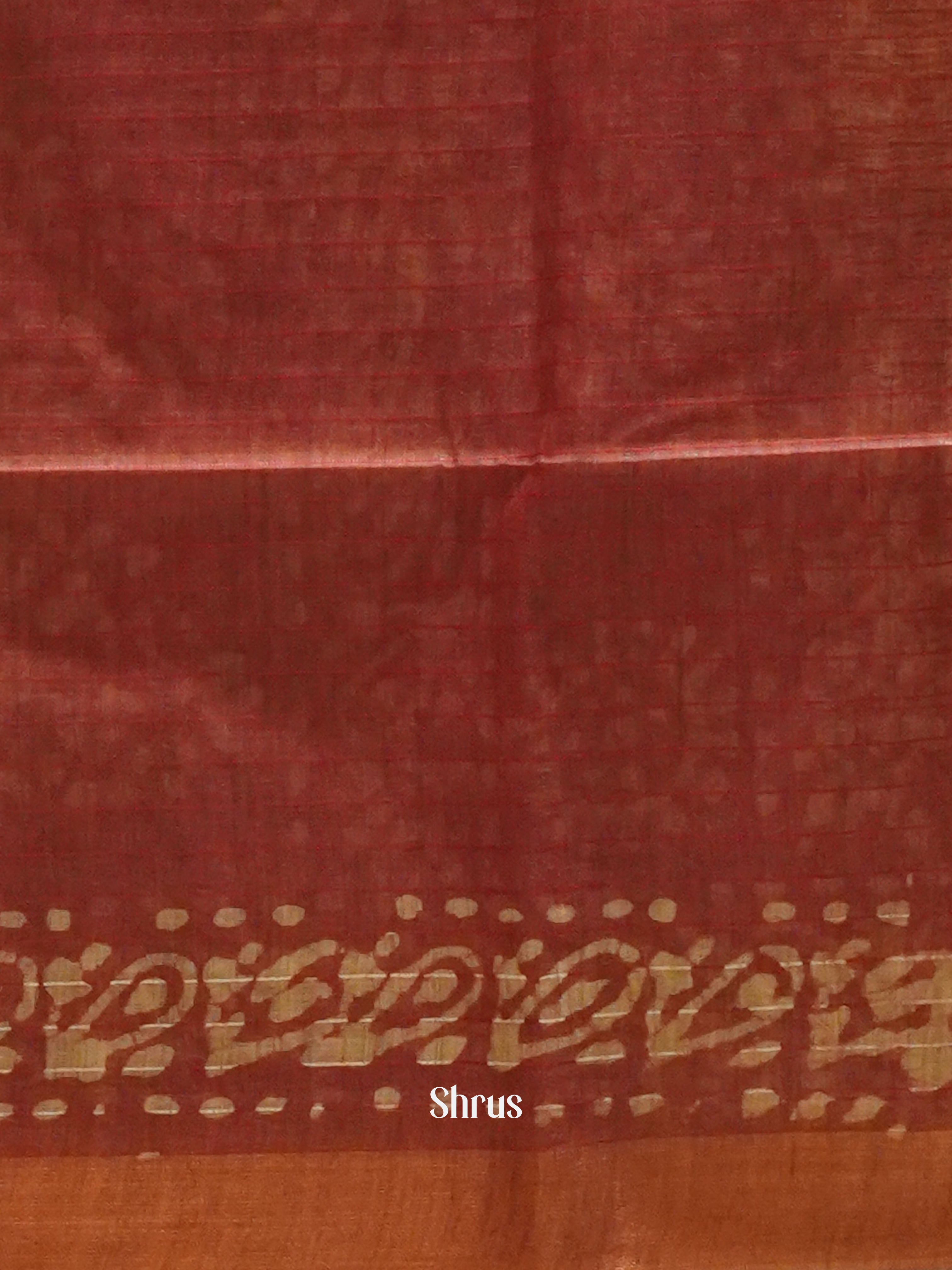 Black & Red - Bhatik Saree - Shop on ShrusEternity.com