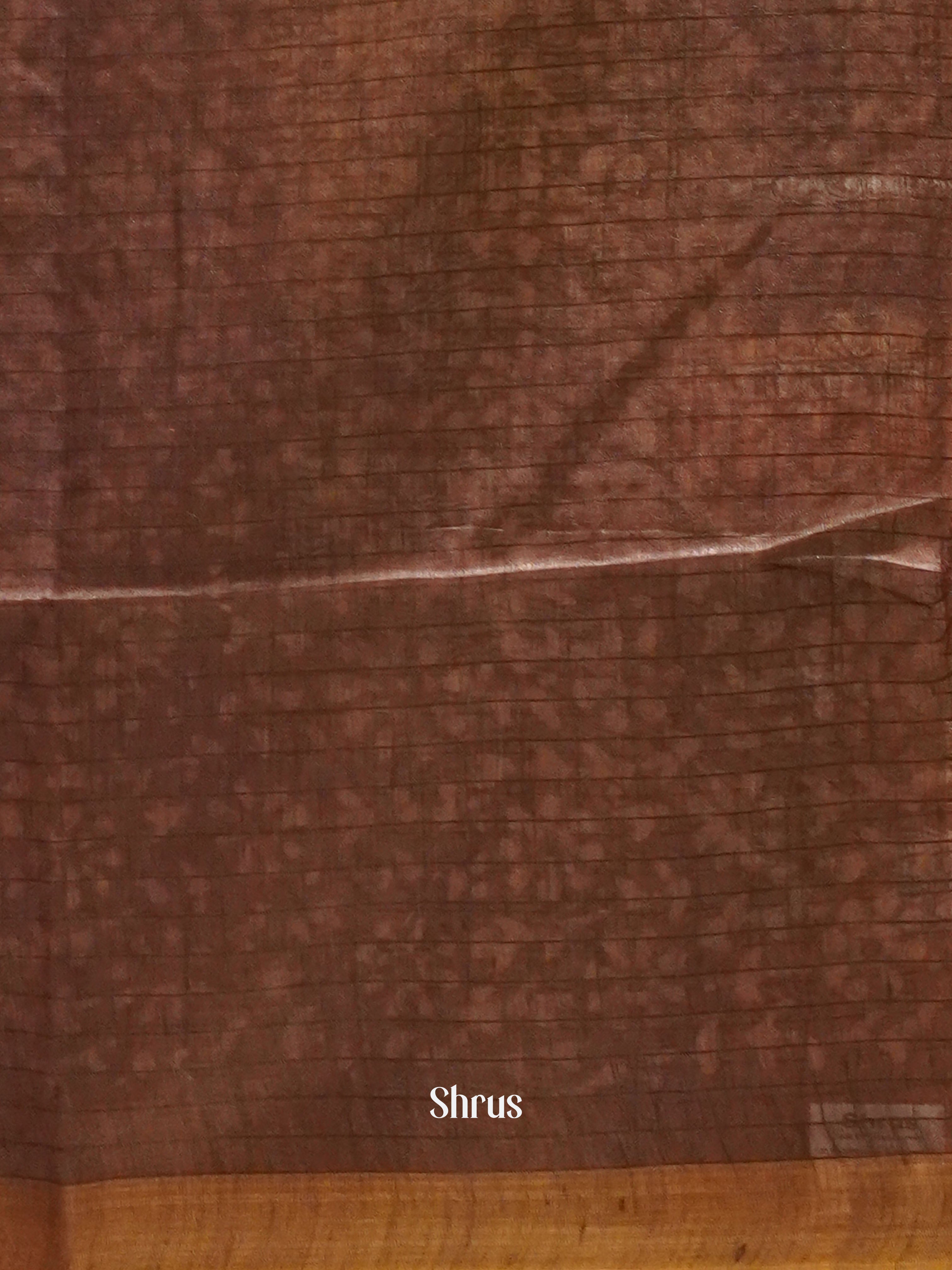 Pink & Brown -Bhatik Saree - Shop on ShrusEternity.com