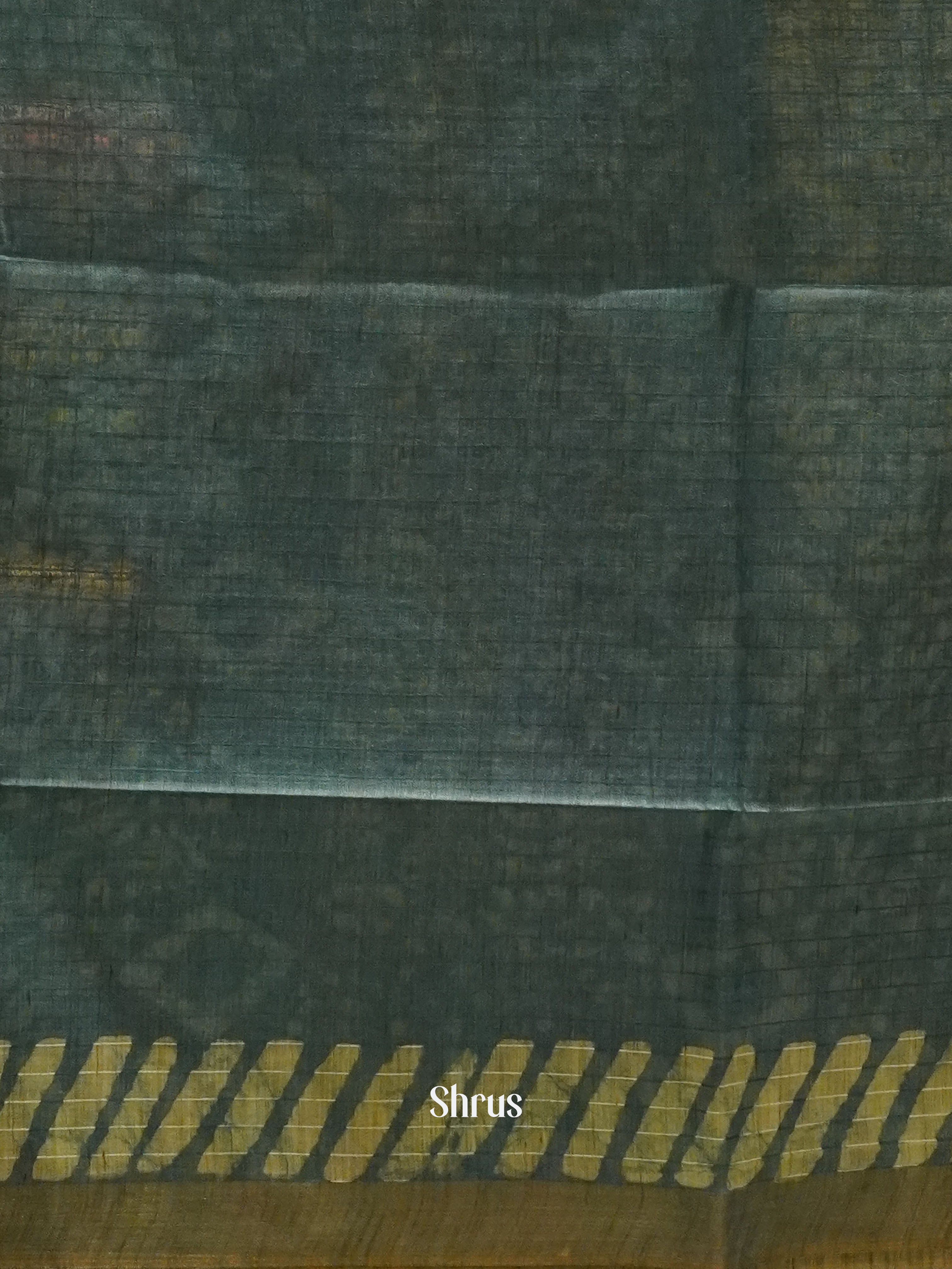 Black & Blue - Bhatik Saree - Shop on ShrusEternity.com