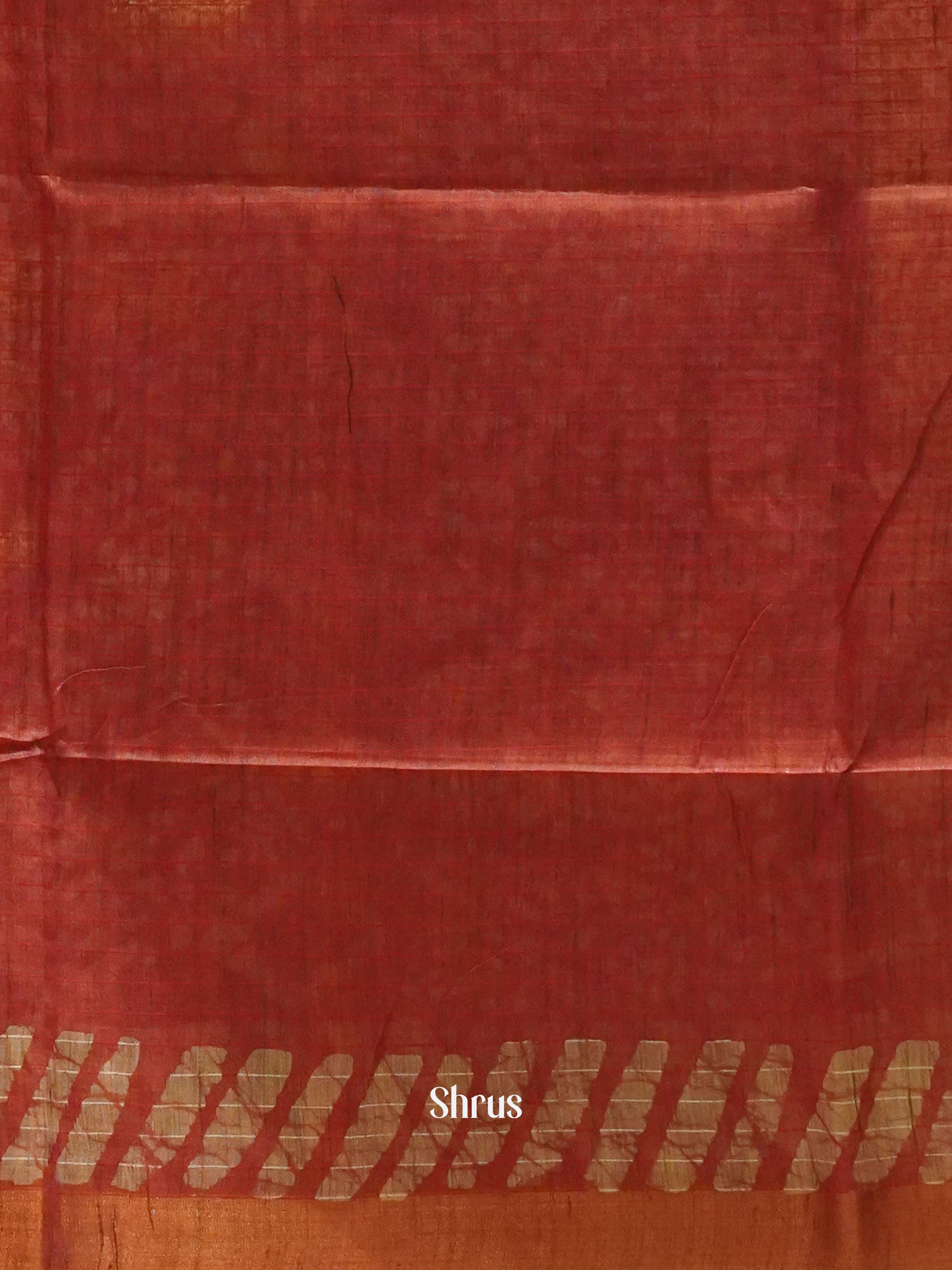 Black & Red - Bhatik Saree - Shop on ShrusEternity.com