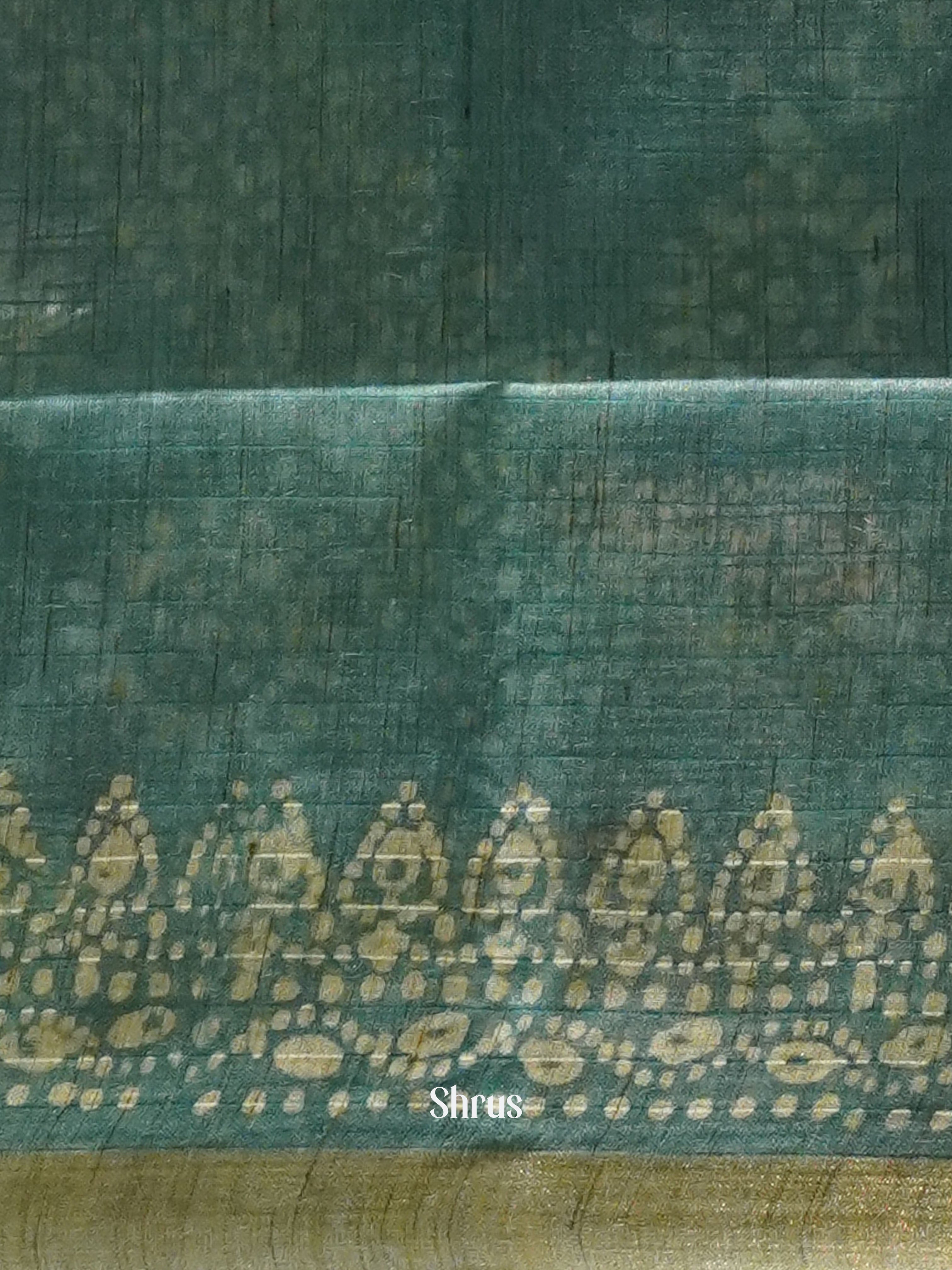 Black & Blue - Bhatik Saree - Shop on ShrusEternity.com