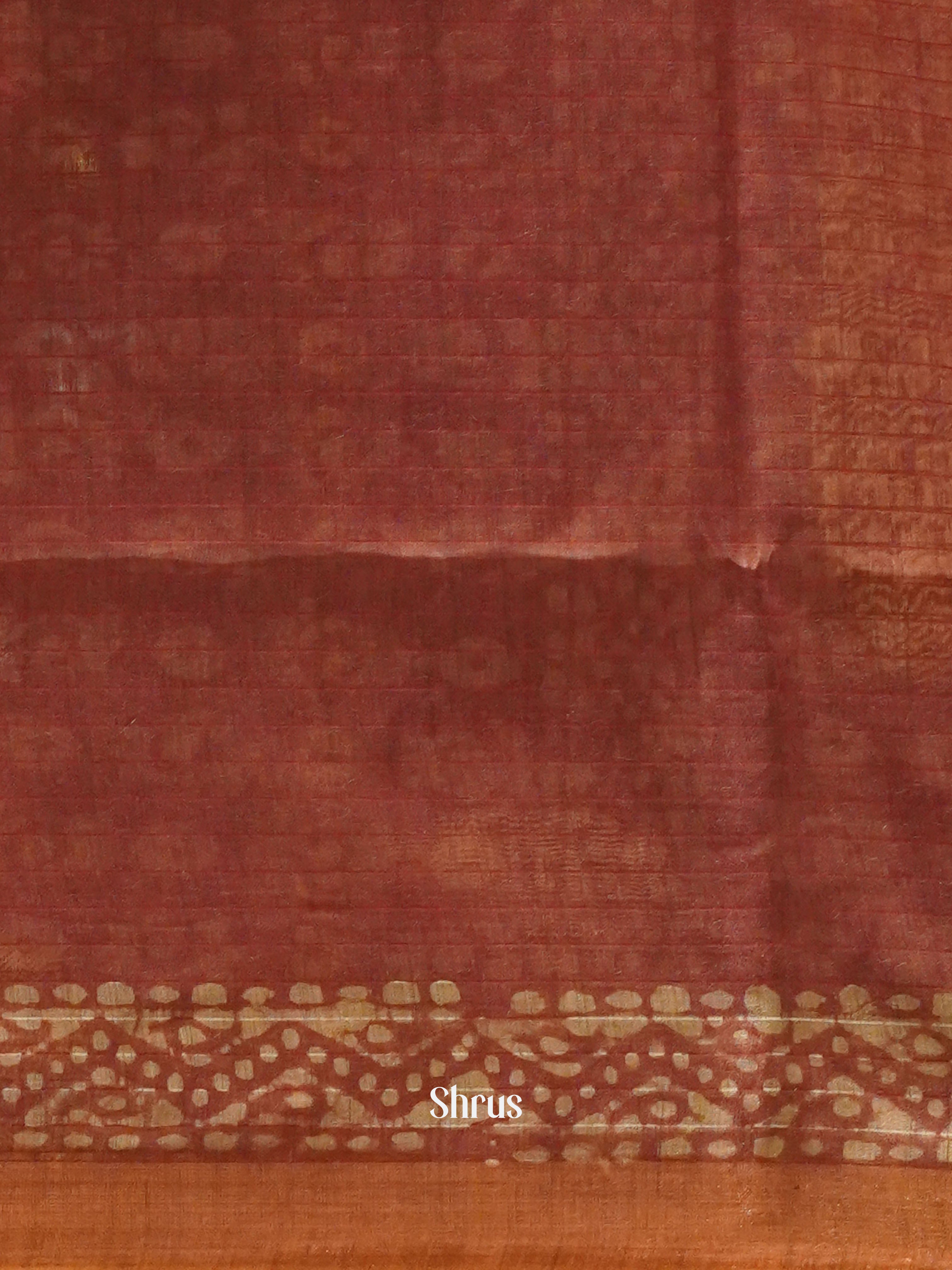 Black & Red- Bhatik Saree - Shop on ShrusEternity.com