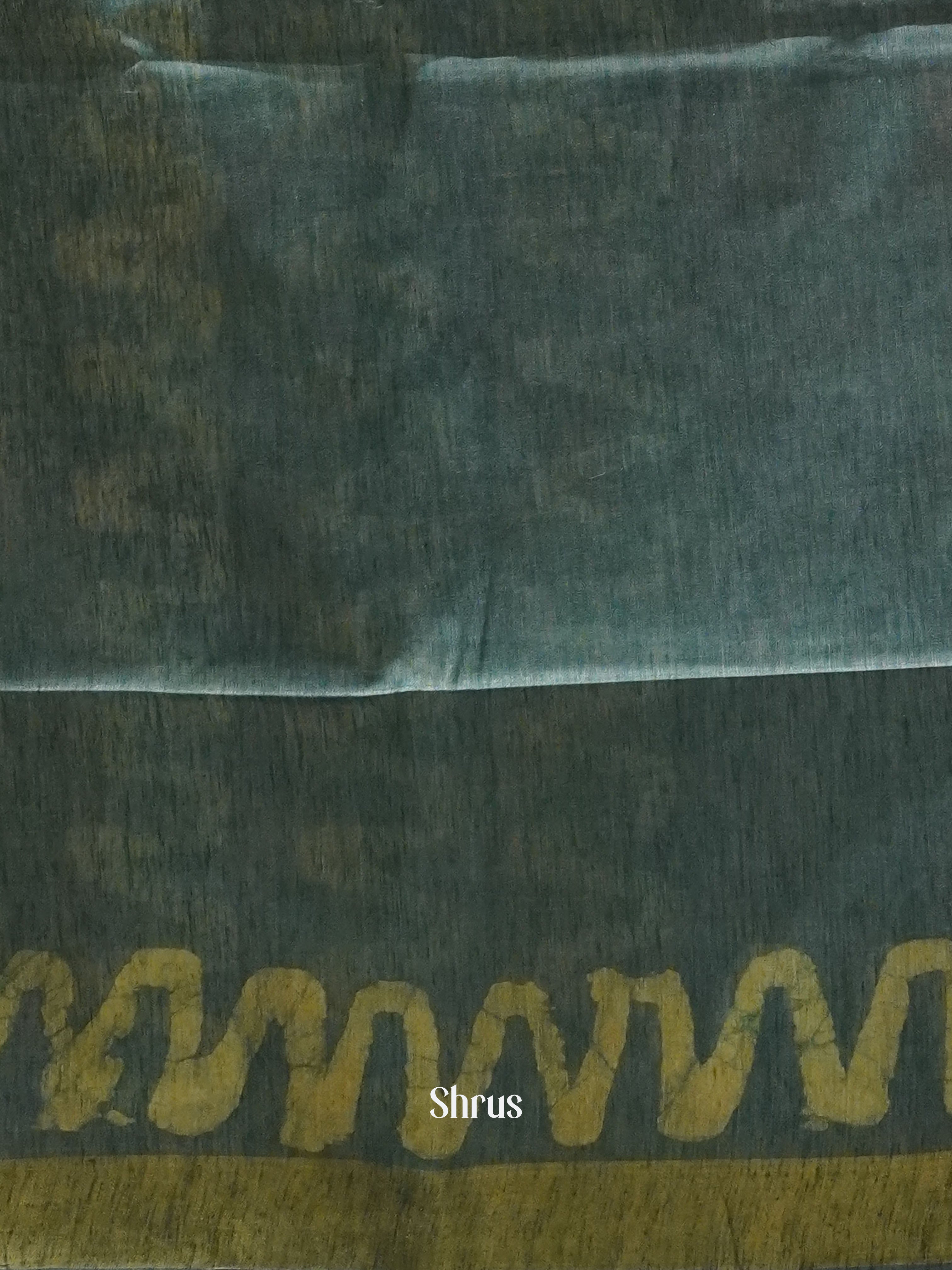 Black & Blue - Bhatik Saree - Shop on ShrusEternity.com