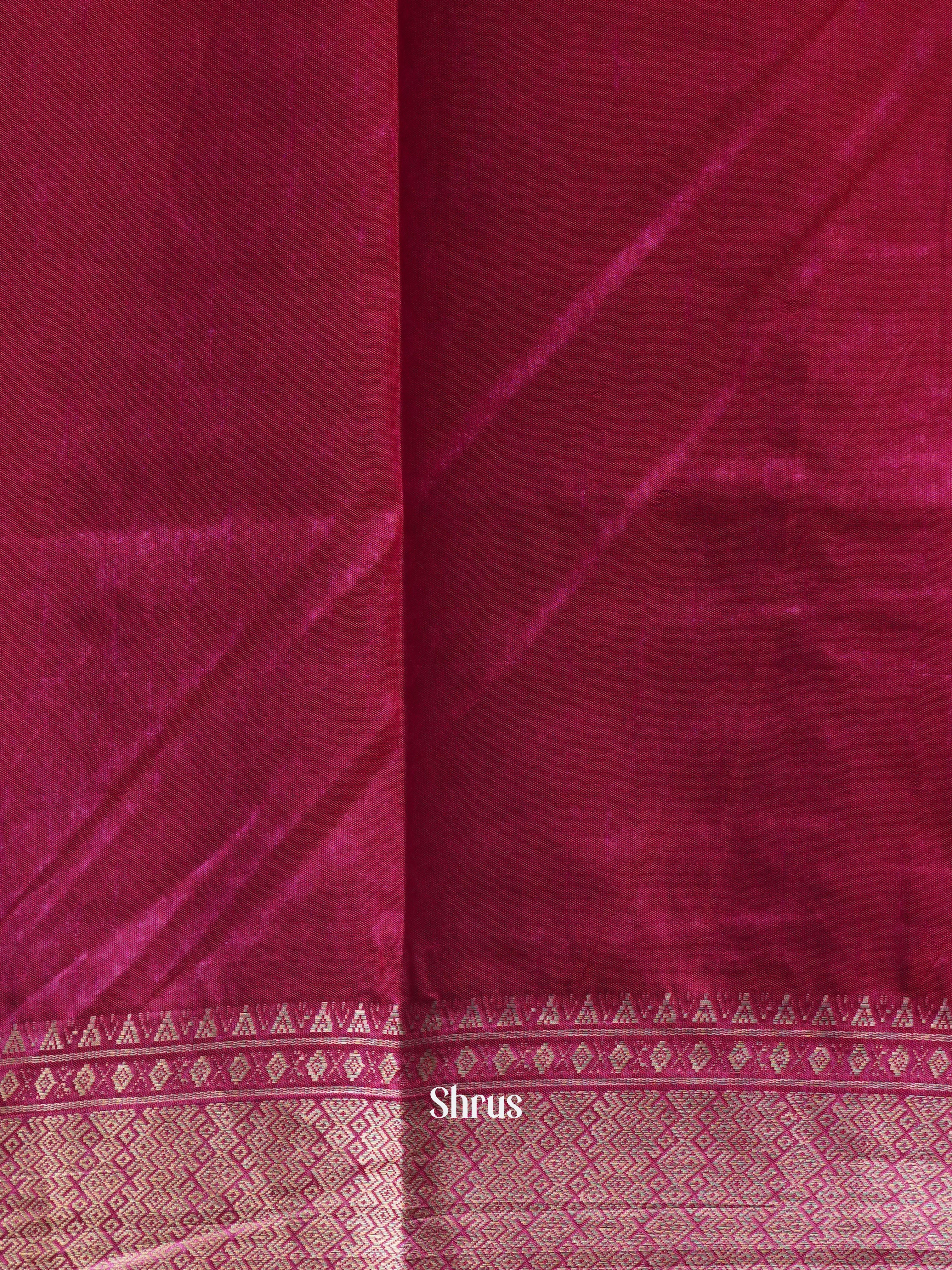 Pink & Purple - Semi Patola Saree - Shop on ShrusEternity.com