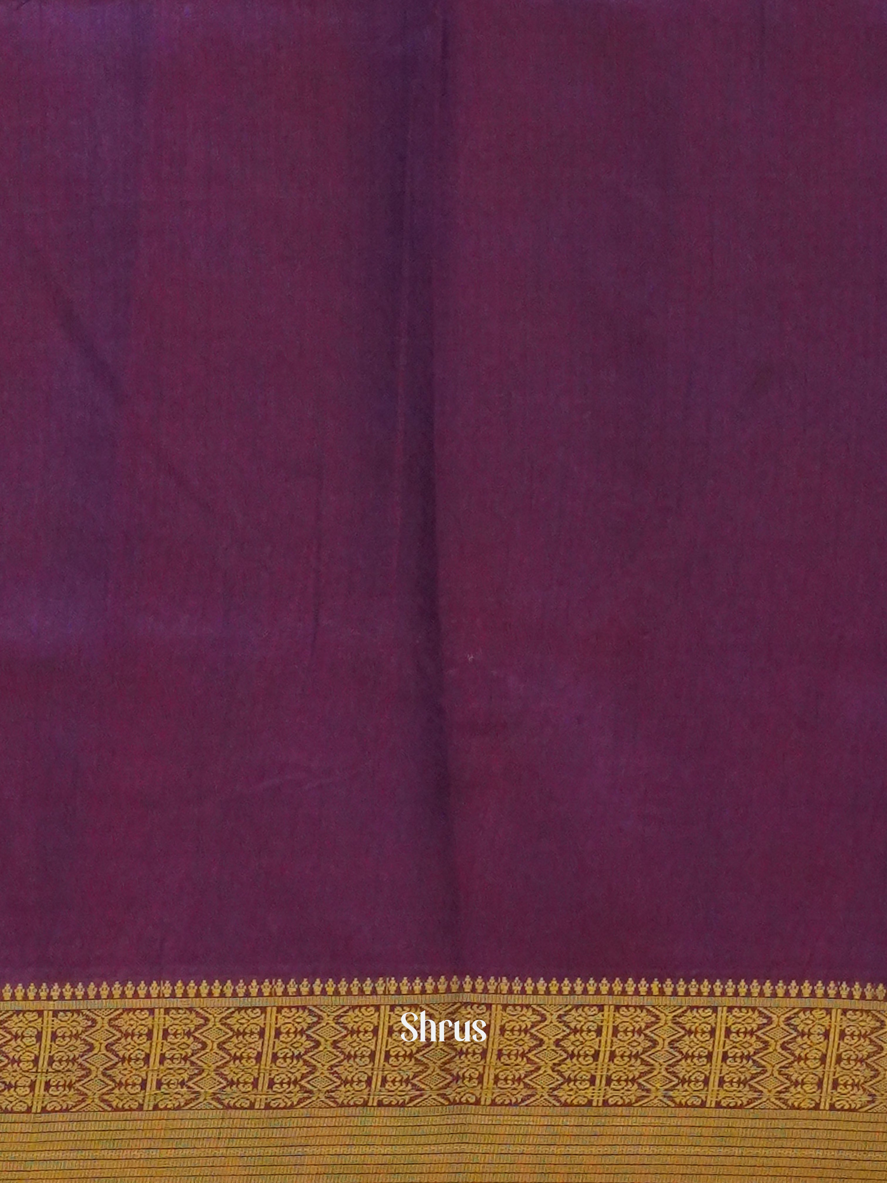 Pink & Purple - Semi Patola Saree - Shop on ShrusEternity.com