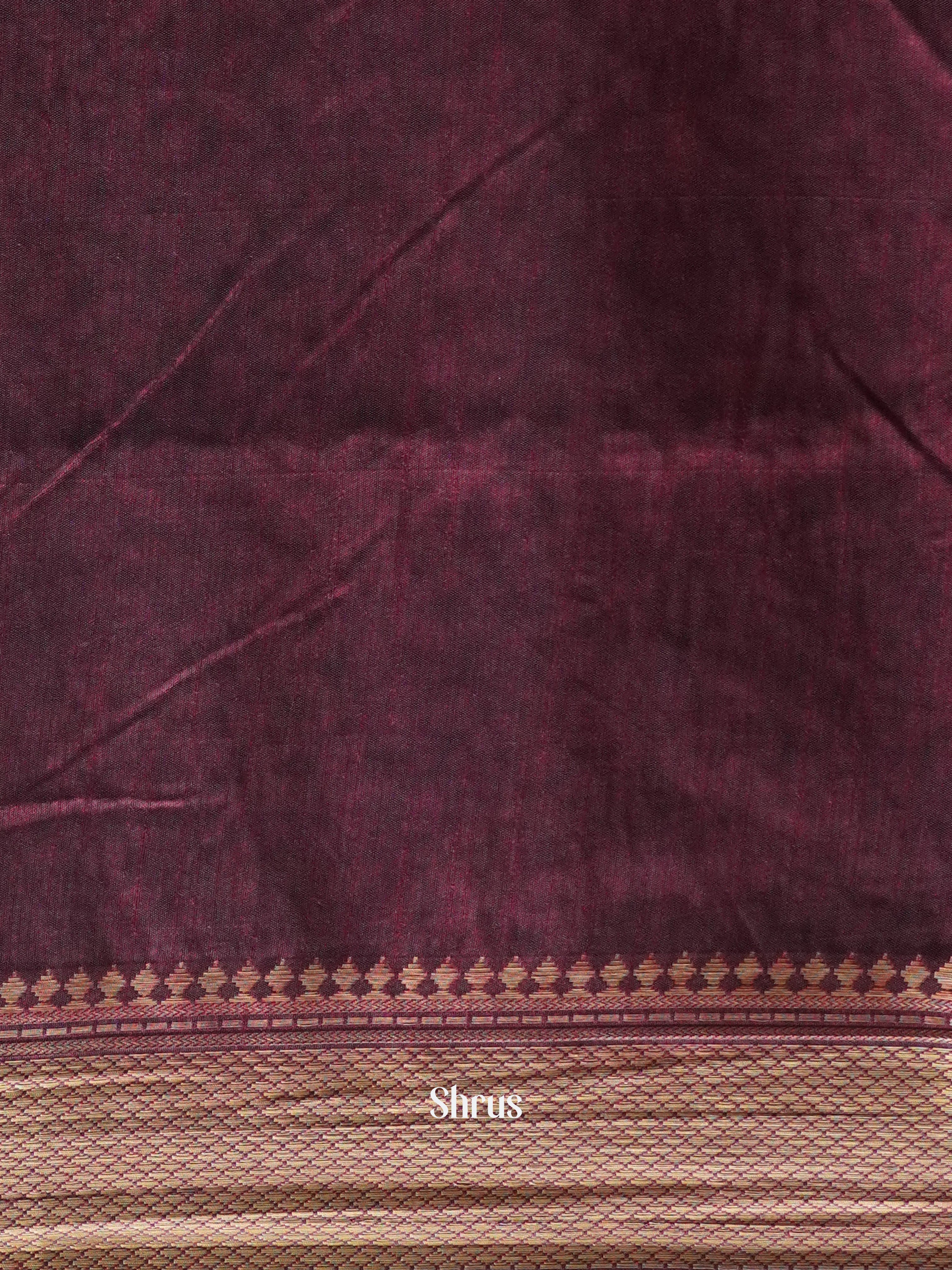 Black & Brown - Semi Patola Saree - Shop on ShrusEternity.com