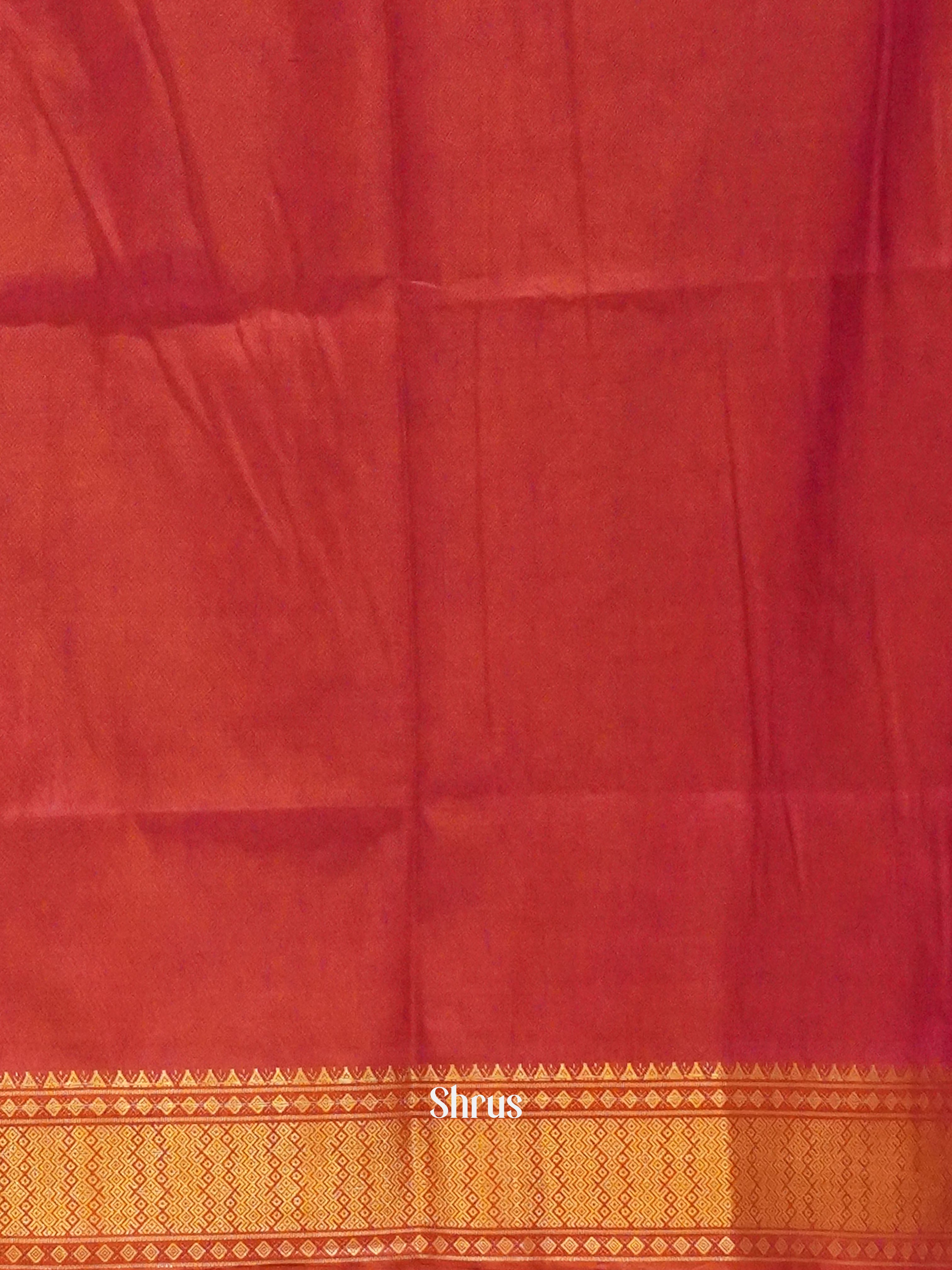 Purple & Pink - Semi Patola Saree - Shop on ShrusEternity.com