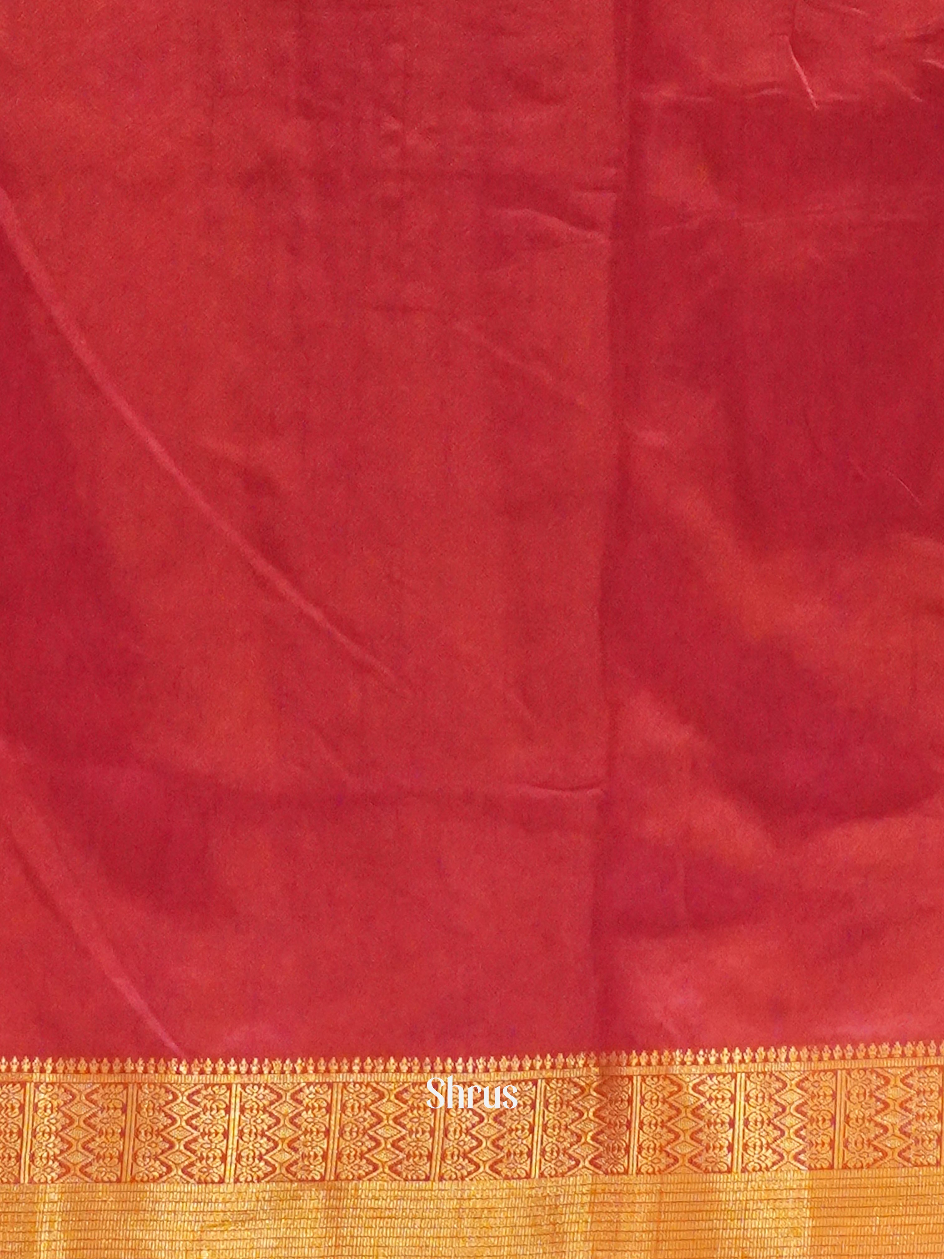 Purple & Pink - Semi Patola Saree - Shop on ShrusEternity.com