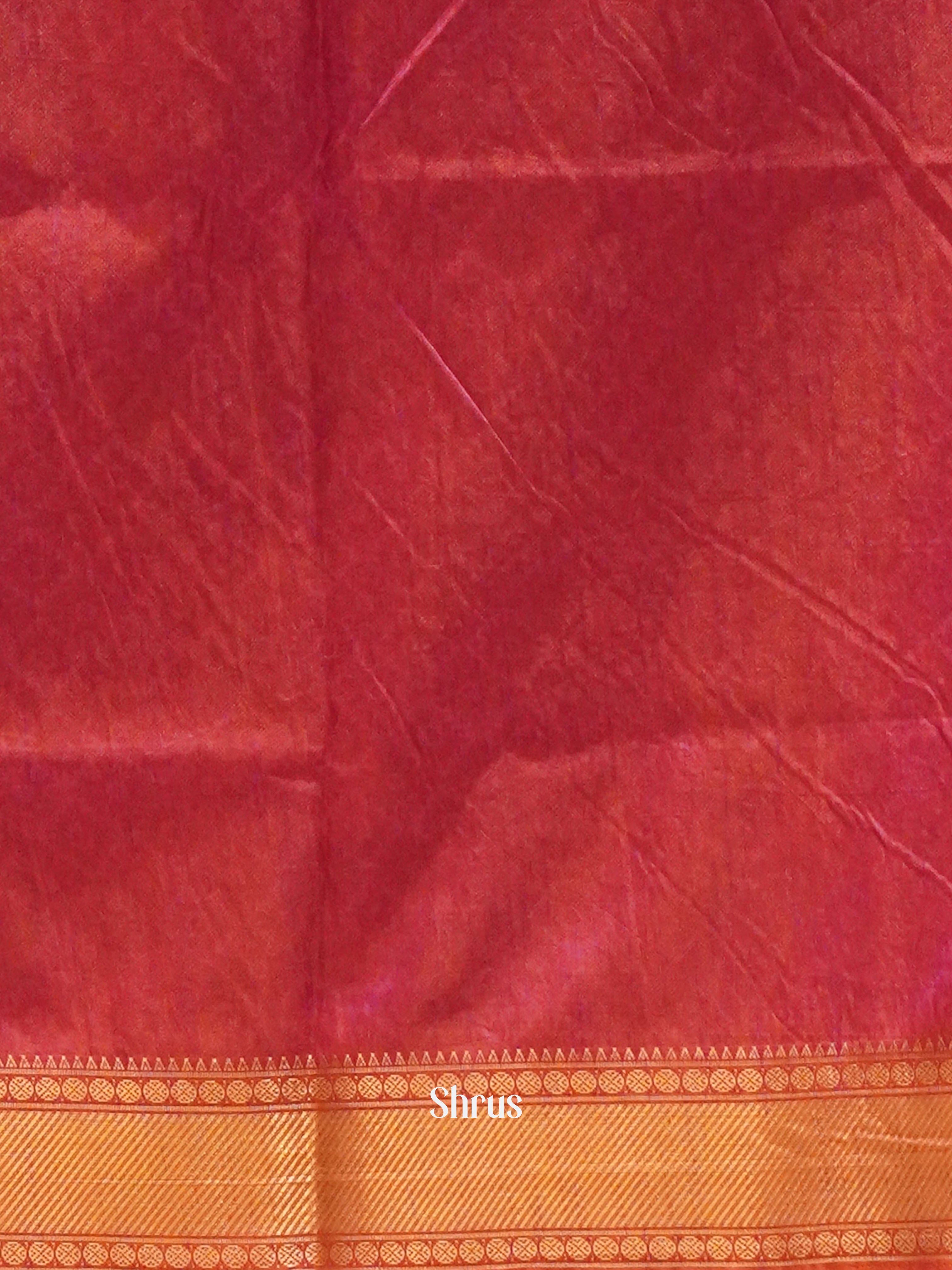 Purple & Pink - Semi Patola Saree - Shop on ShrusEternity.com