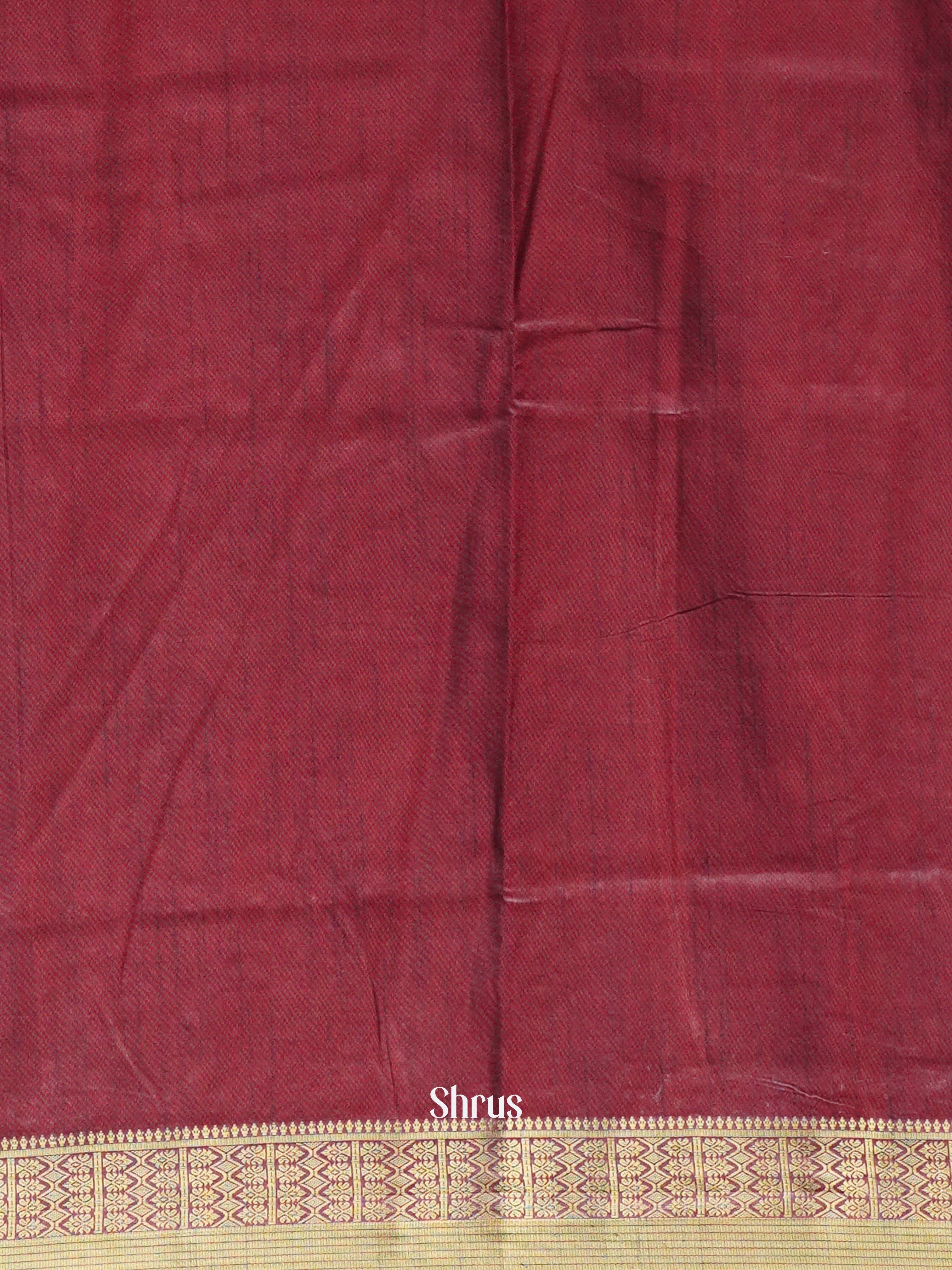 Red & Purple - Semi Patola Saree - Shop on ShrusEternity.com