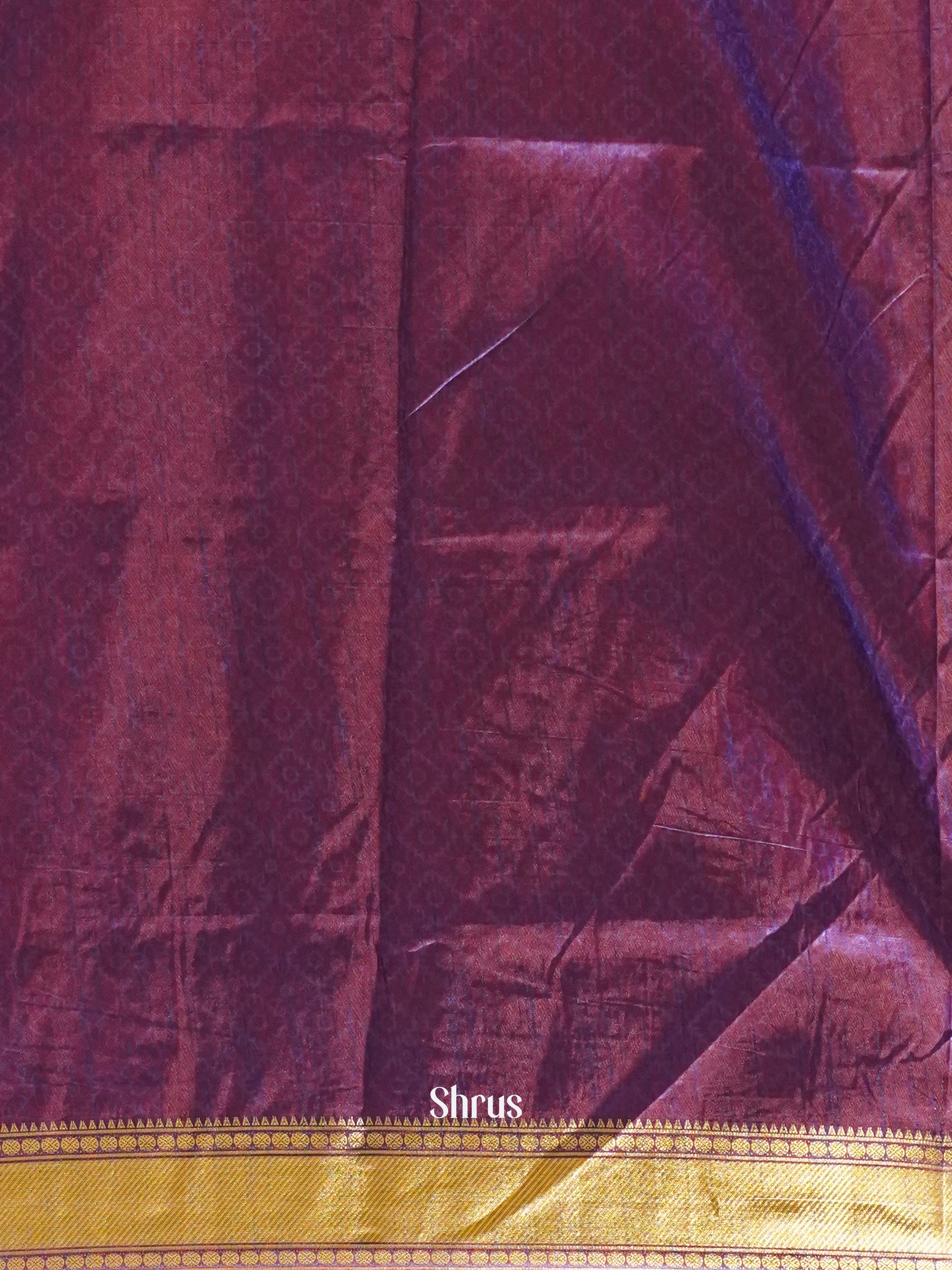 Pink & Purple - Semi Patola Saree - Shop on ShrusEternity.com