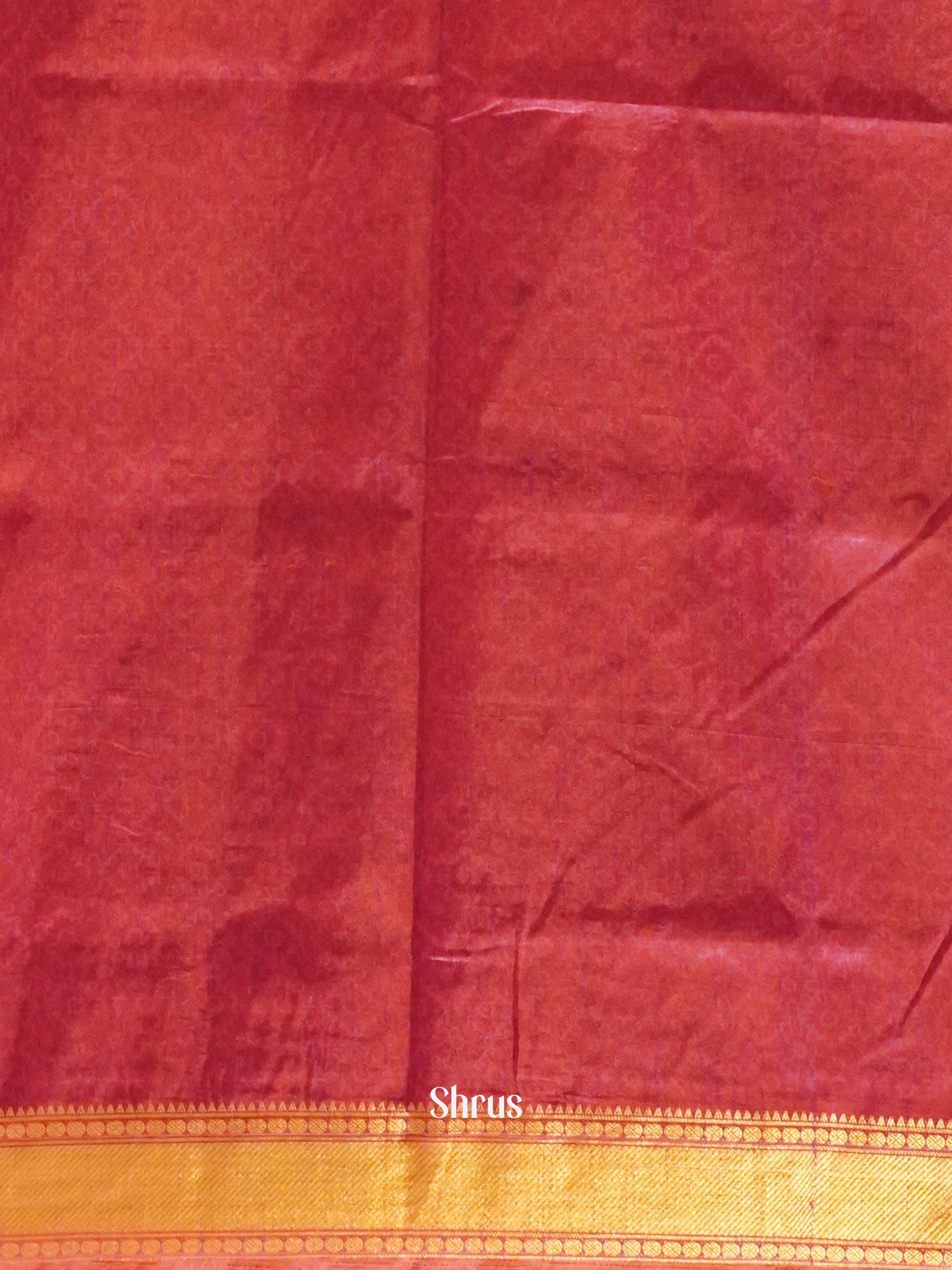 Purple & Pink - Semi Patola Saree - Shop on ShrusEternity.com