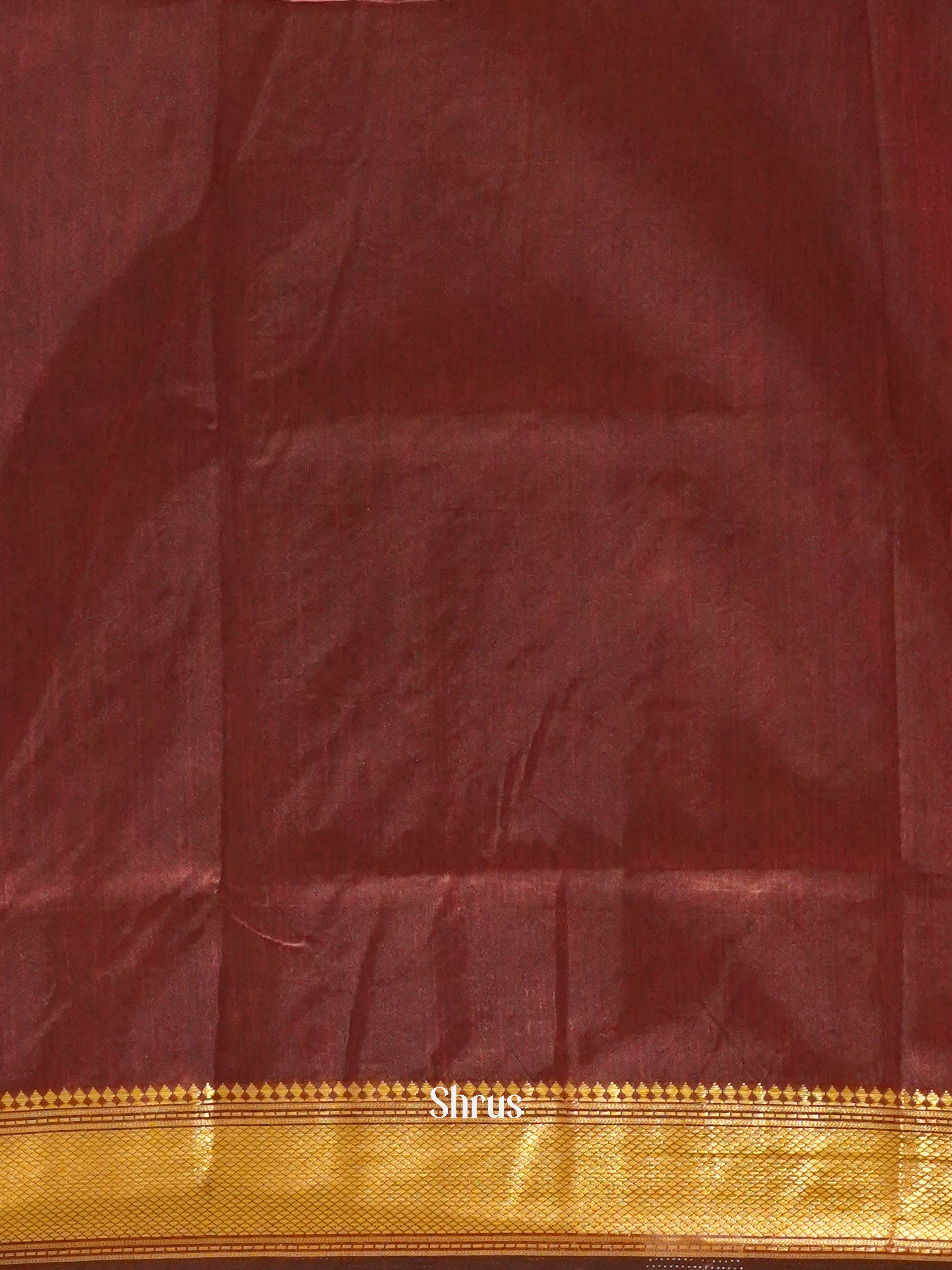 Black & Brown - Semi Patola Saree - Shop on ShrusEternity.com
