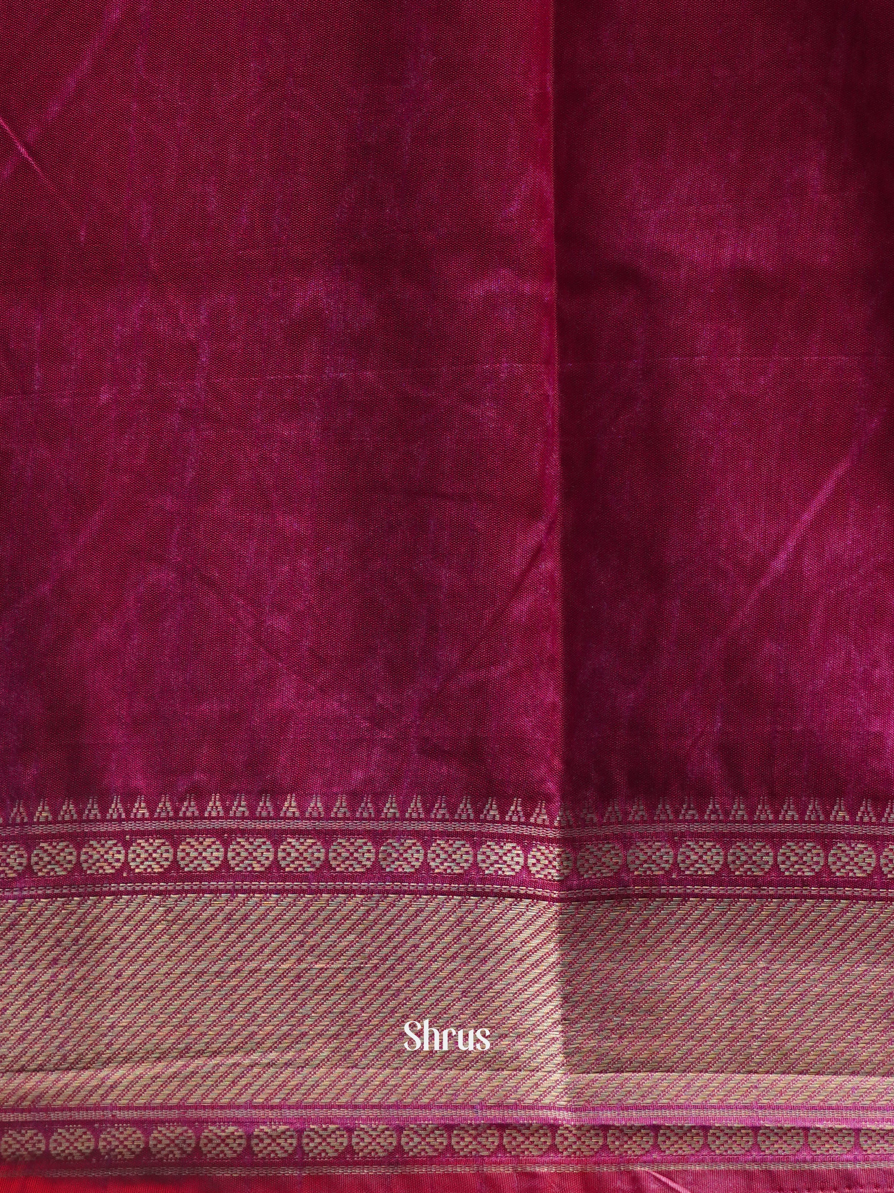 Pink & Purple - Semi Patola Saree - Shop on ShrusEternity.com