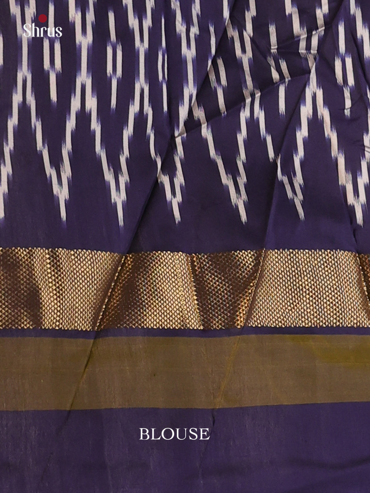 CGS27005 - Ikkat Silk Saree - Shop on ShrusEternity.com