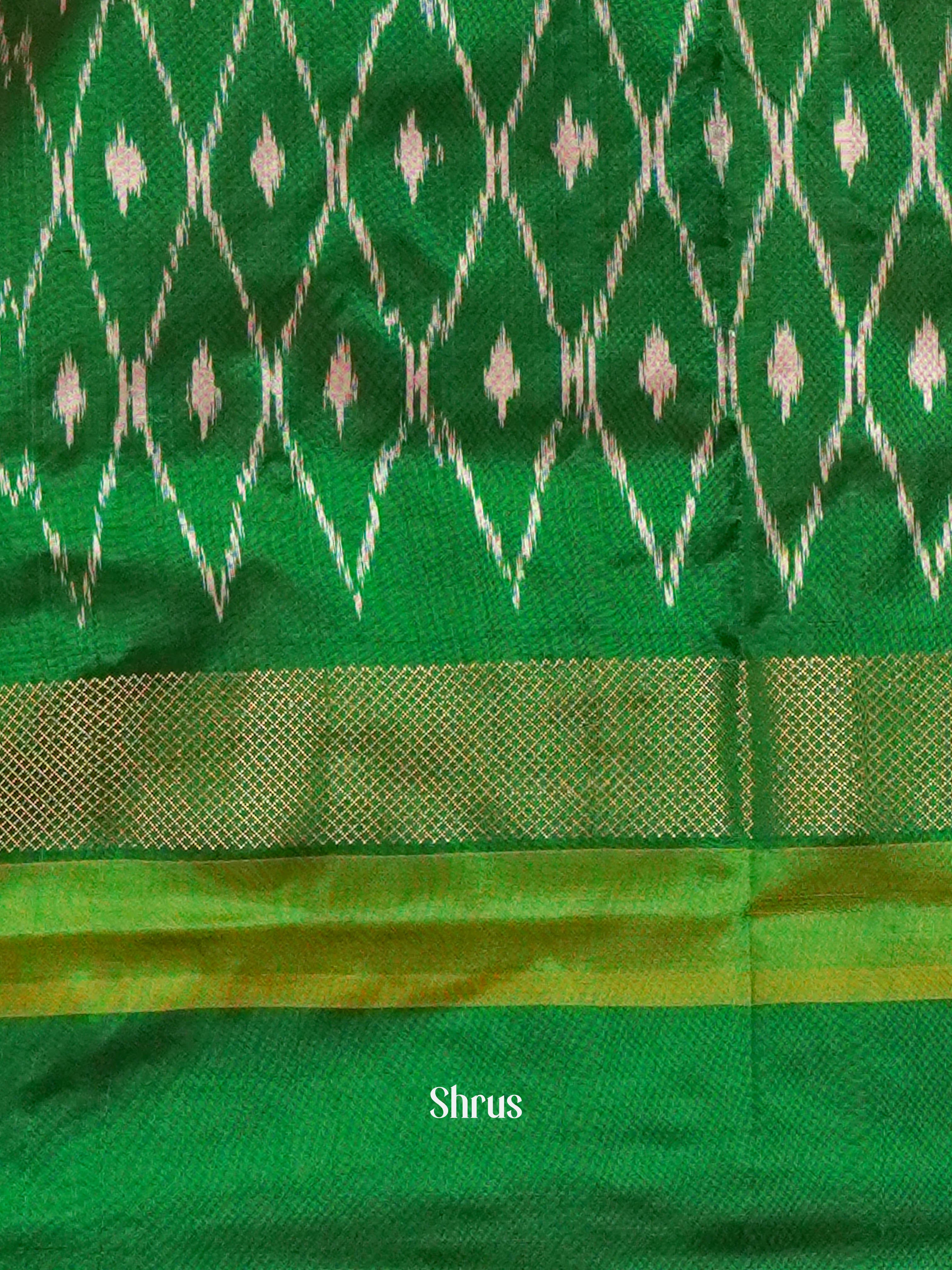 CGS27013 - Ikkat Silk saree - Shop on ShrusEternity.com
