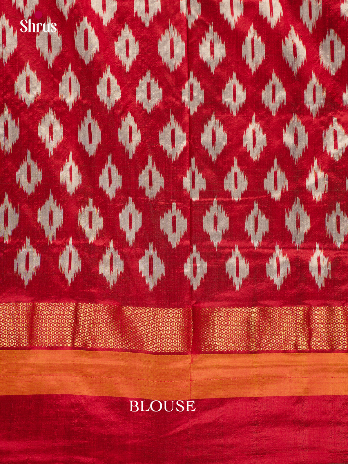 Violet& Maroon- Ikkat Silk S aree - Shop on ShrusEternity.com