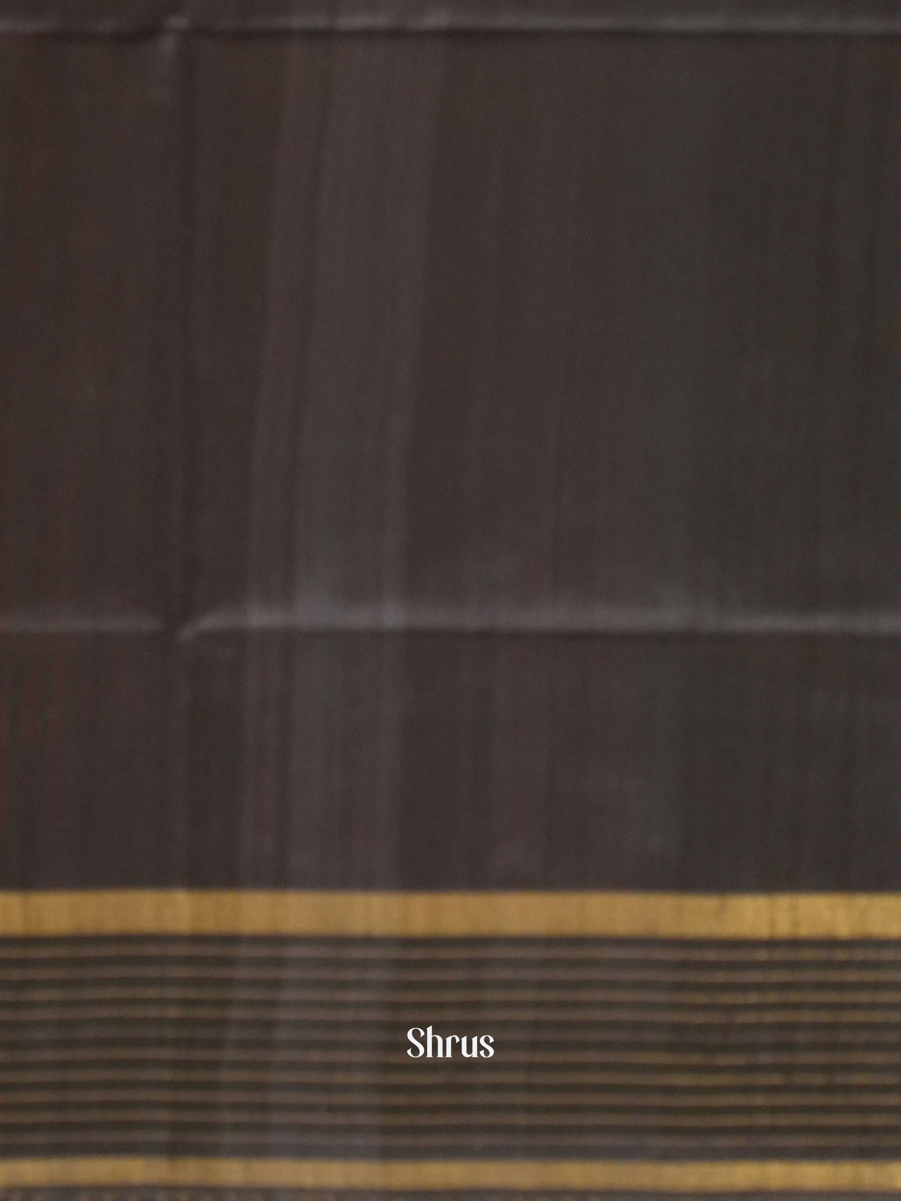 Red & Black - Raw silk saree - Shop on ShrusEternity.com