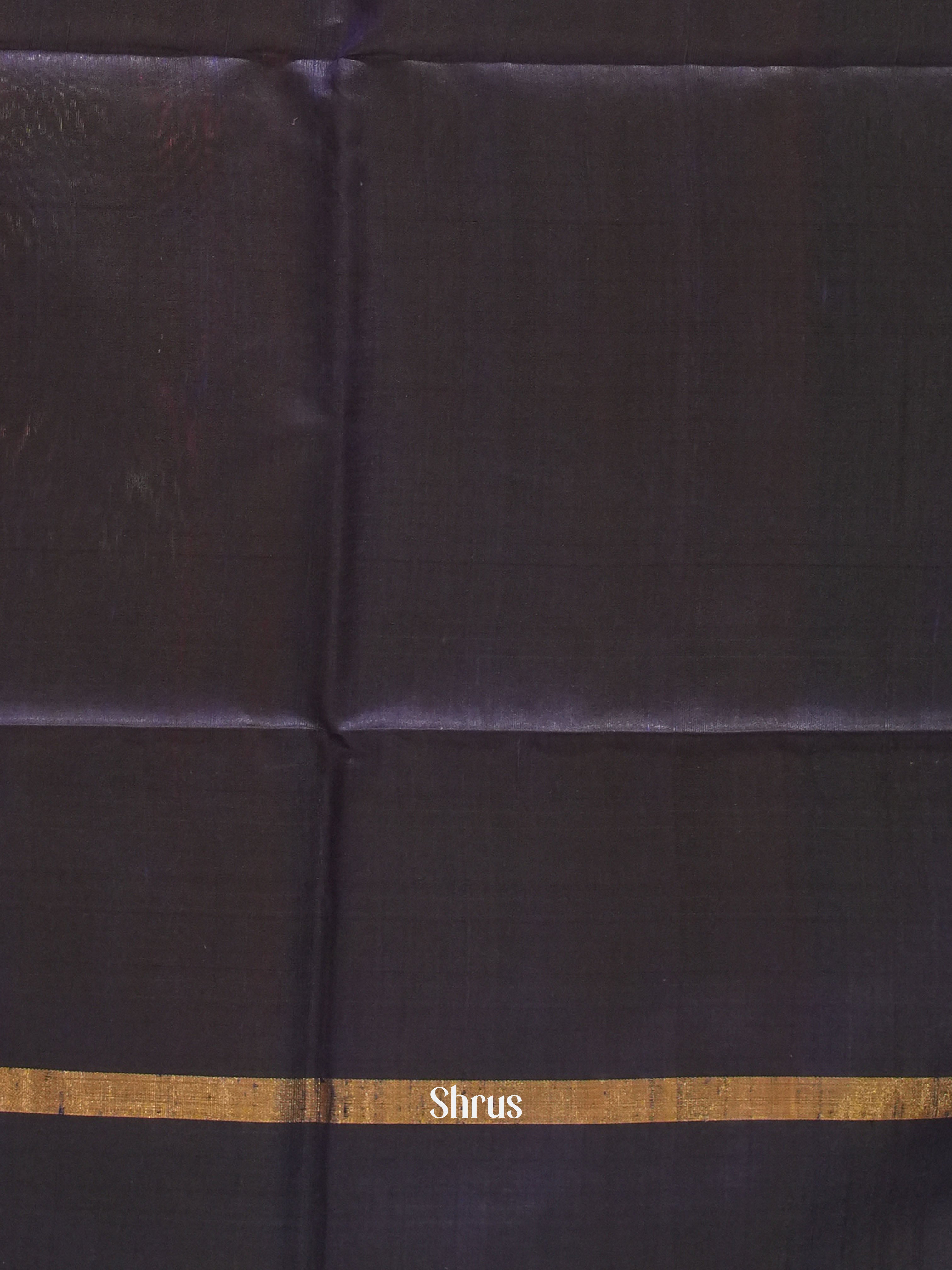 Red & Blue - Raw Silk Saree - Shop on ShrusEternity.com