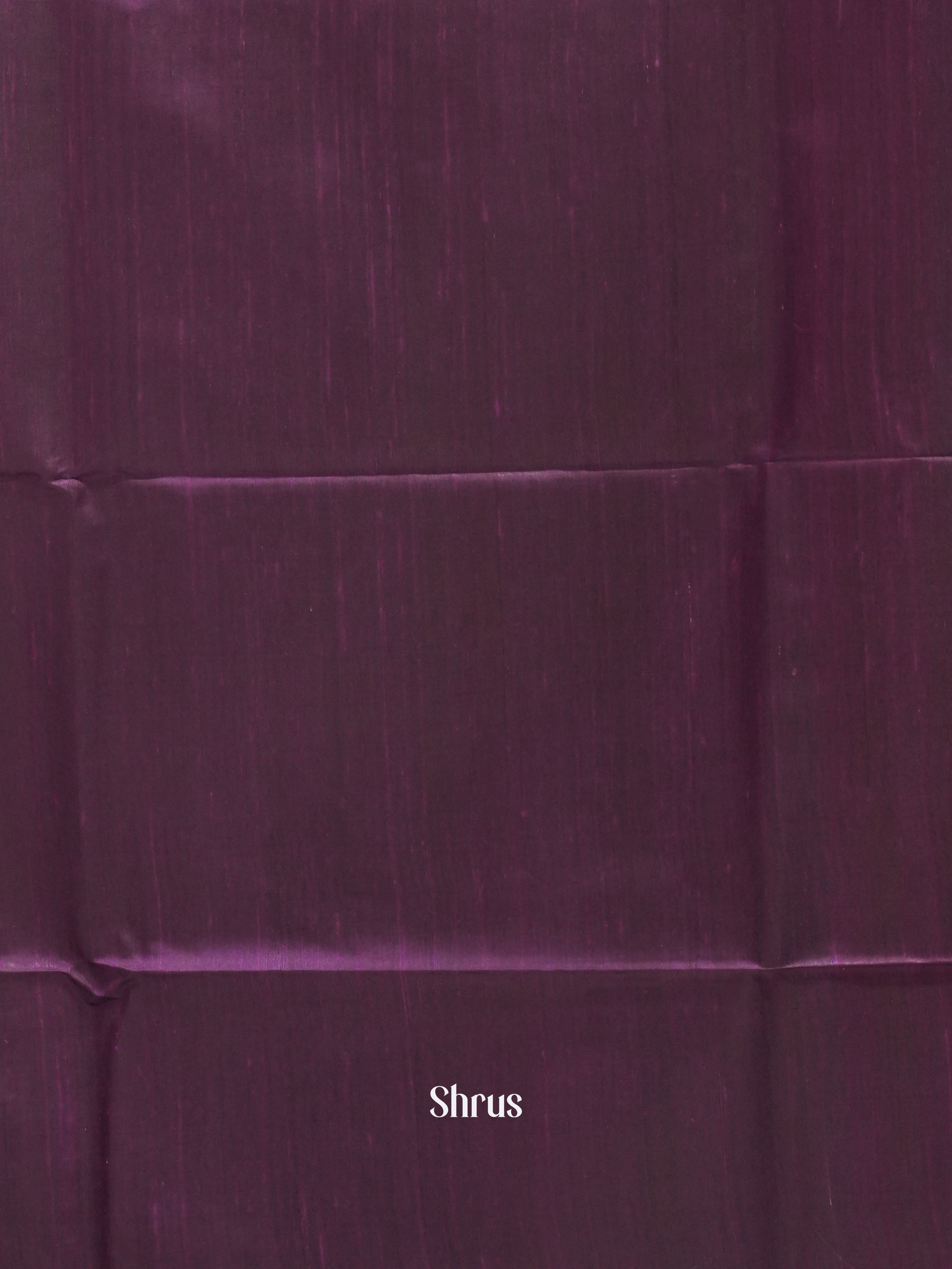 Green & Purple - Raw Silk Saree - Shop on ShrusEternity.com