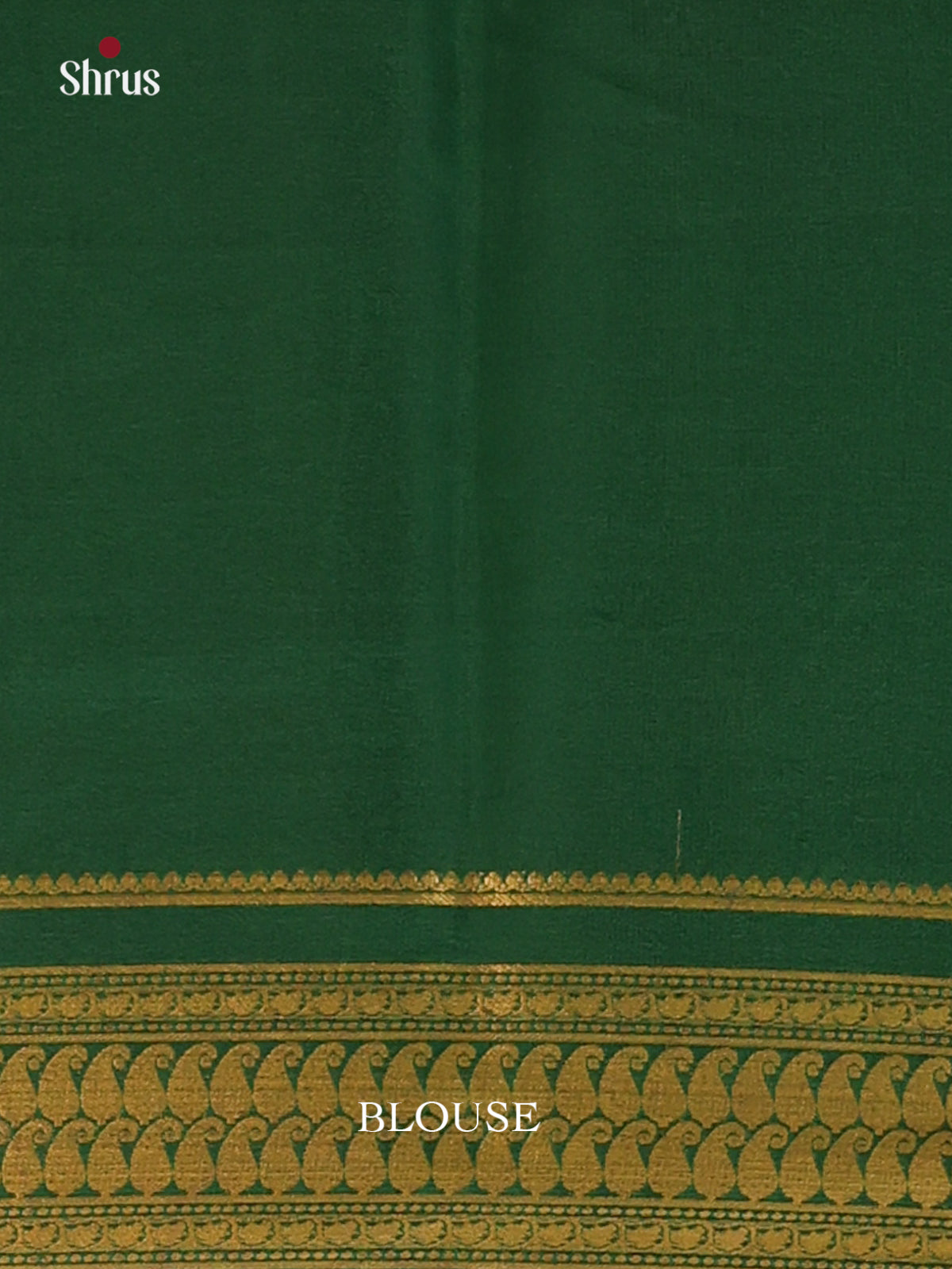 Red & green - Mysore Silk Saree - Shop on ShrusEternity.com