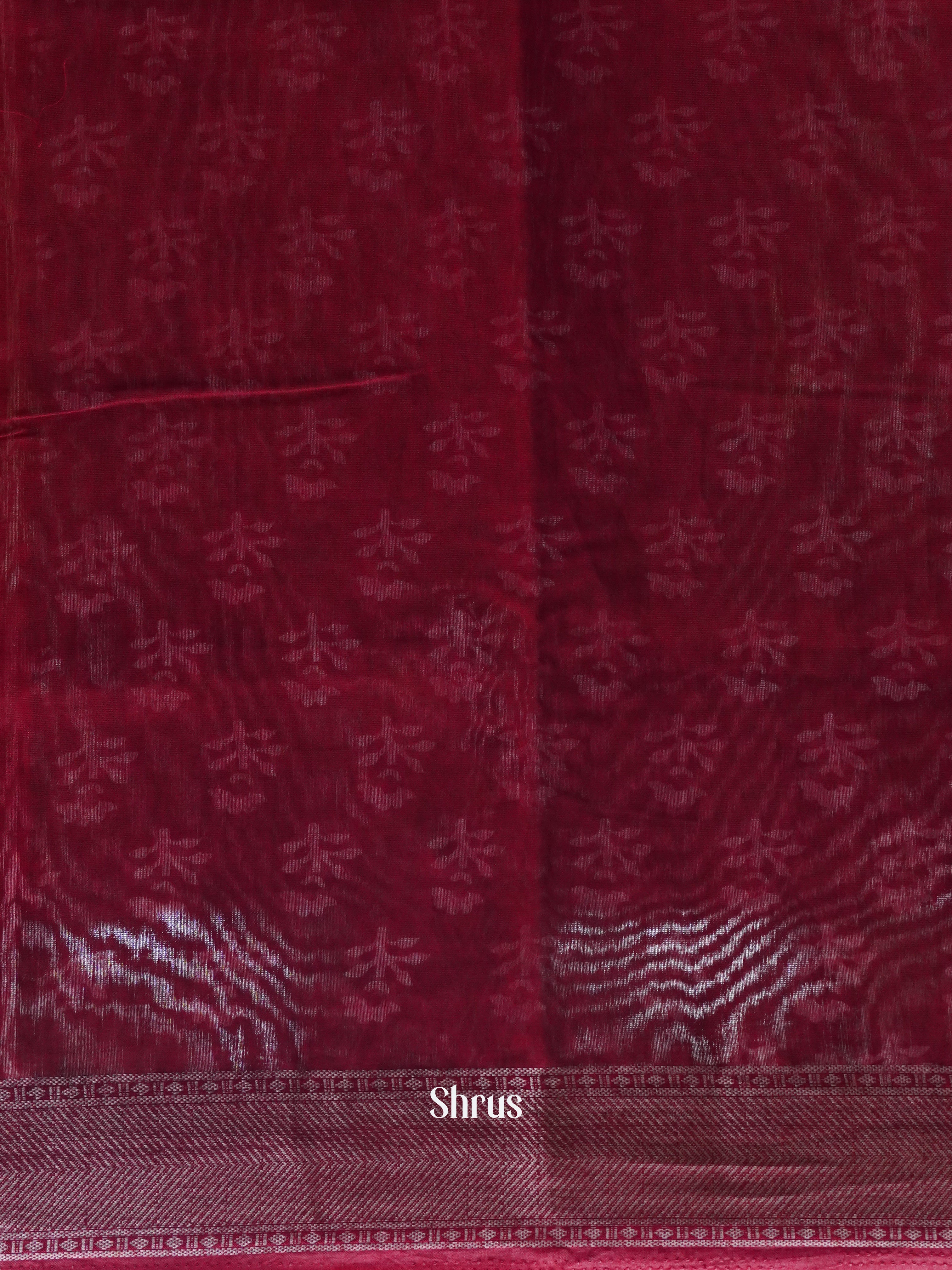 Black & Red - Art Modal Saree - Shop on ShrusEternity.com