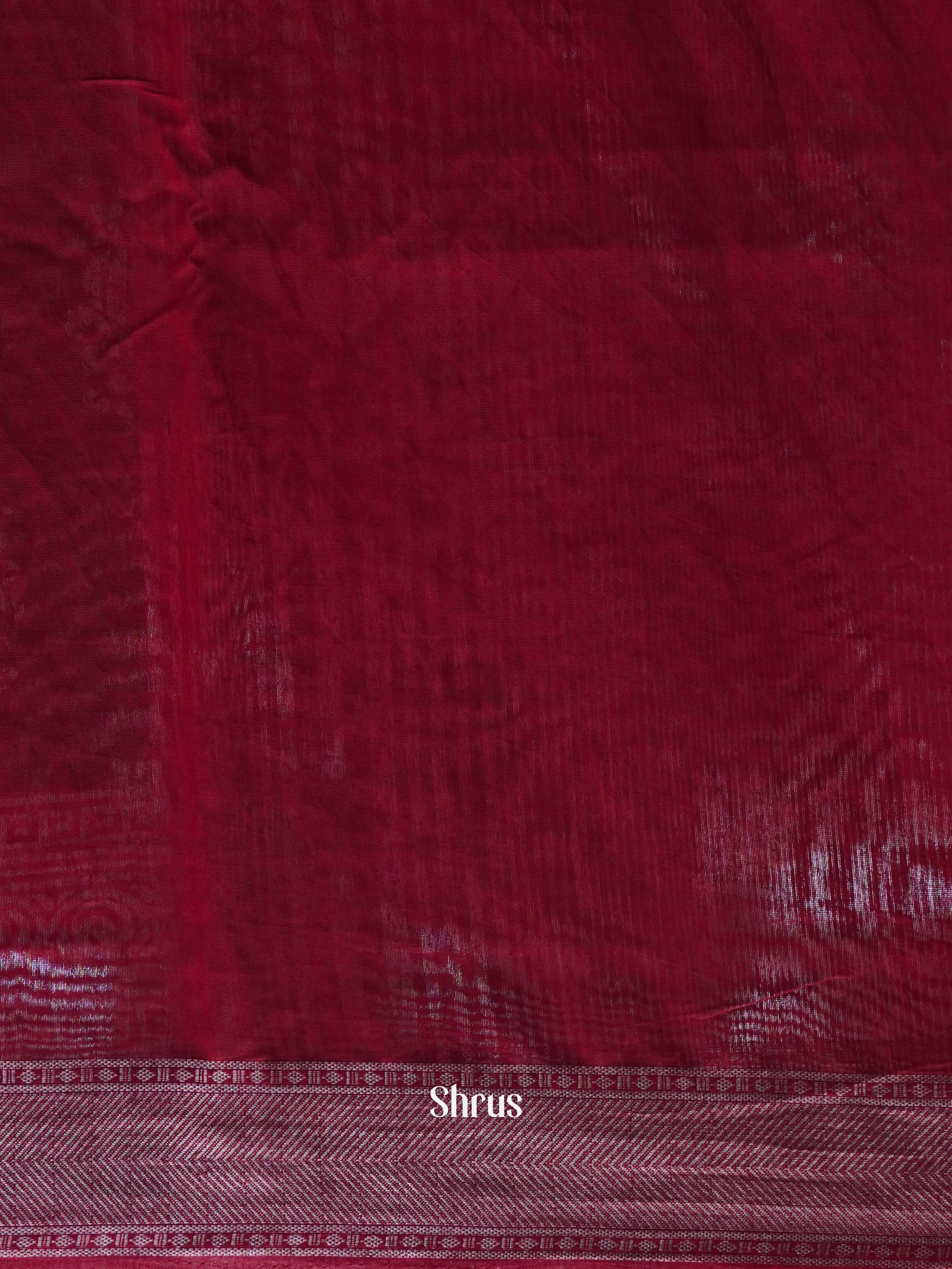 Black & Red - Art Modal Saree - Shop on ShrusEternity.com