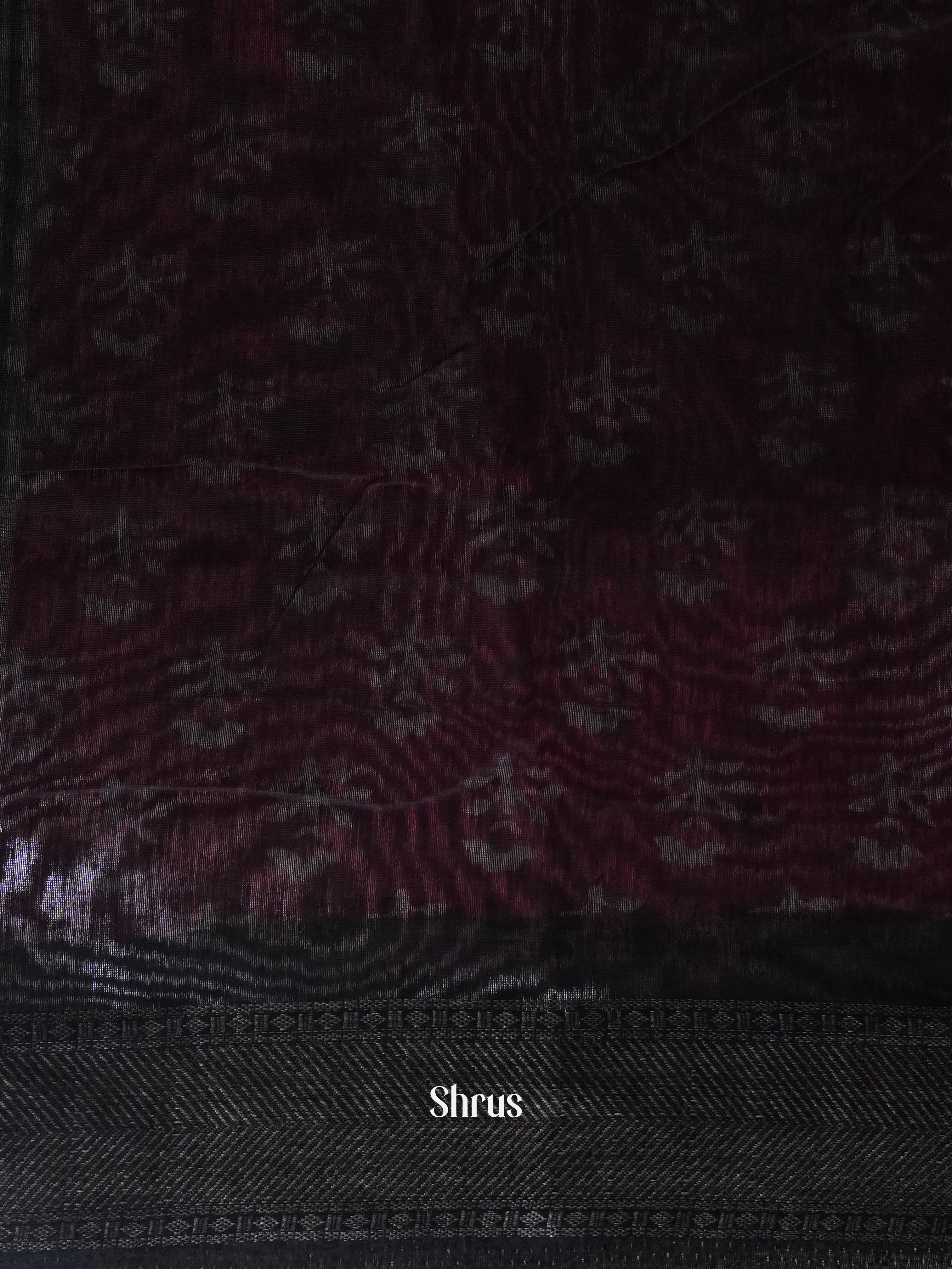 Red & Black - Art Modal Saree - Shop on ShrusEternity.com