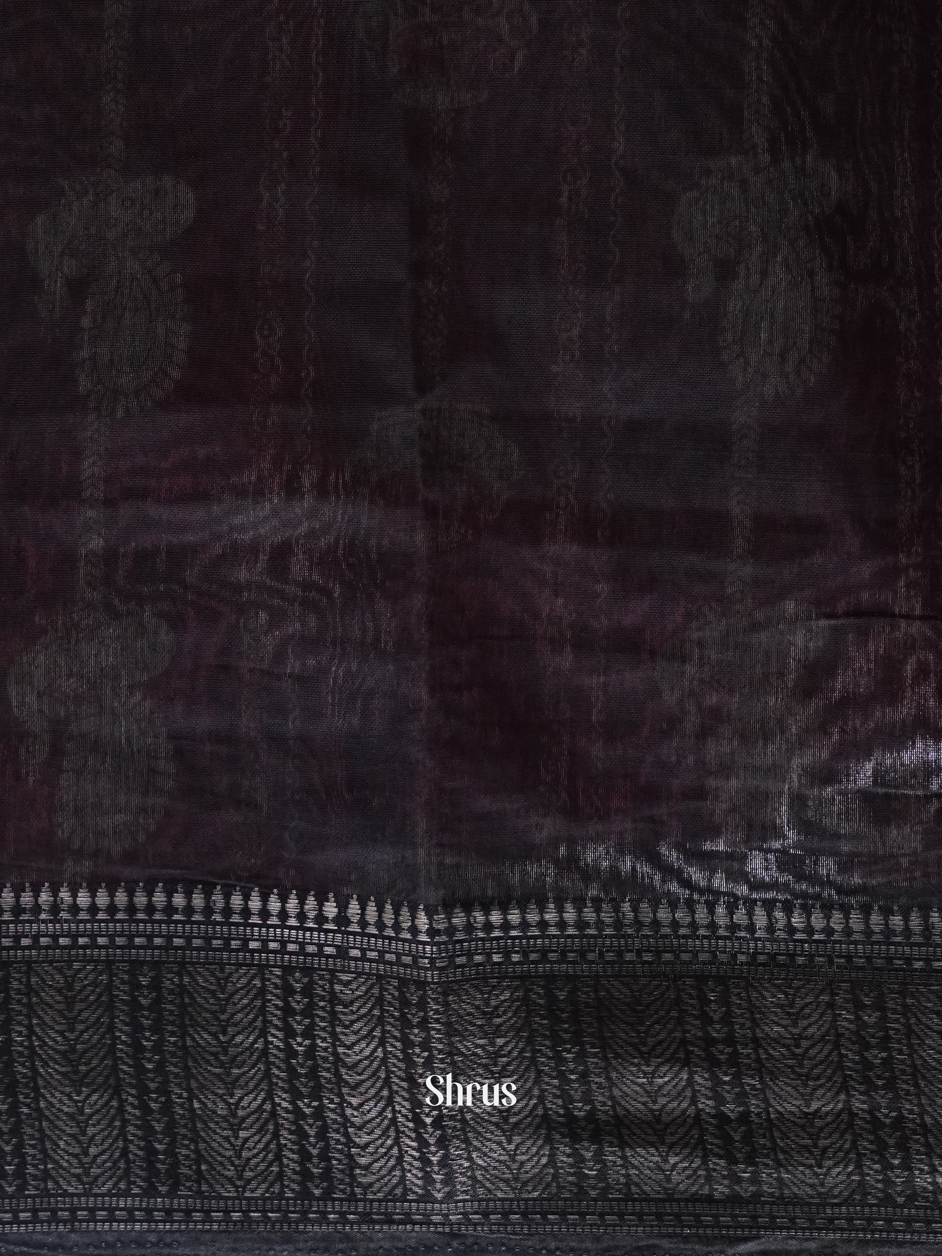Red & Black - Art Modal Saree - Shop on ShrusEternity.com