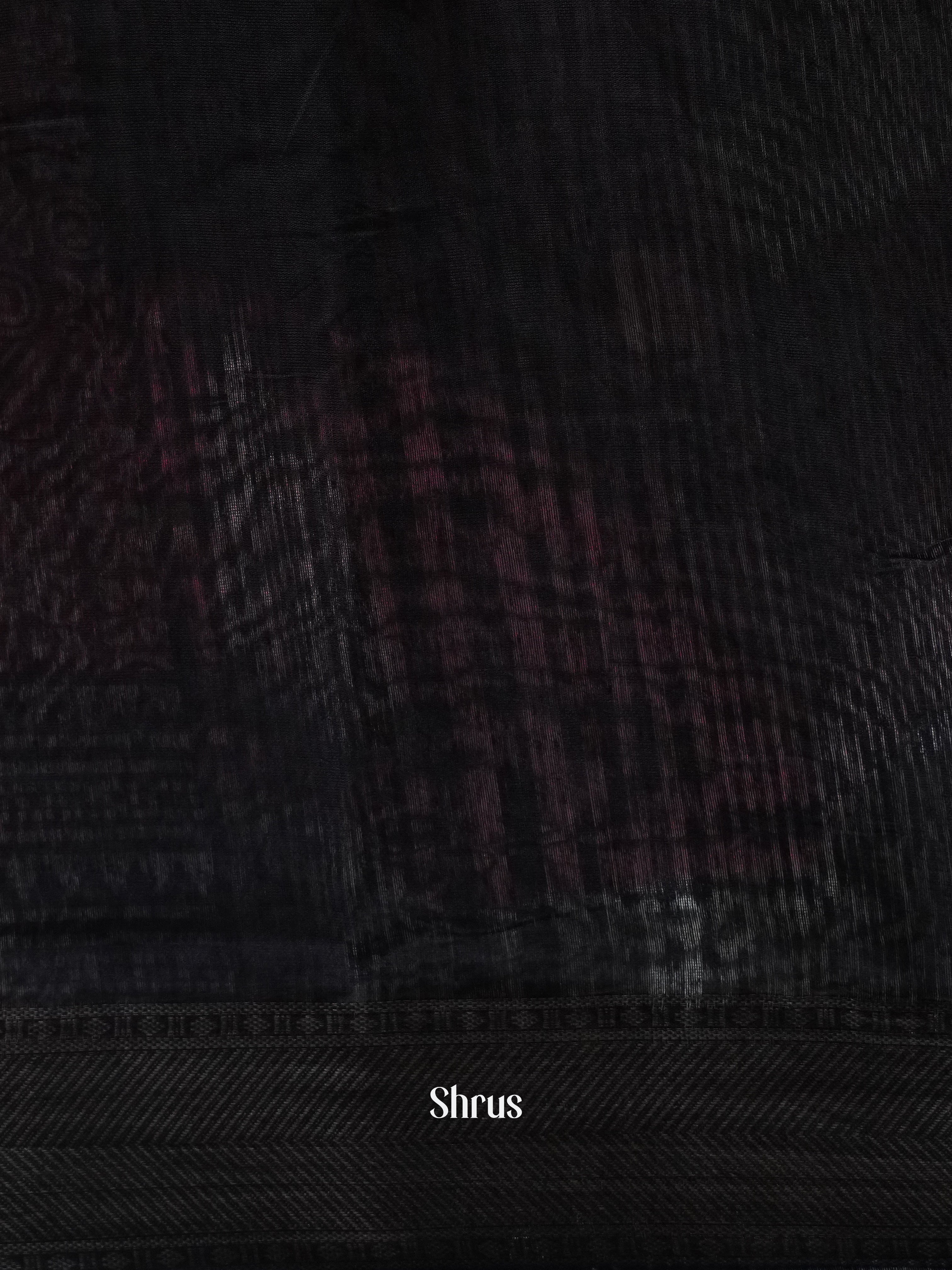 Red & Black - Art Modal Saree - Shop on ShrusEternity.com
